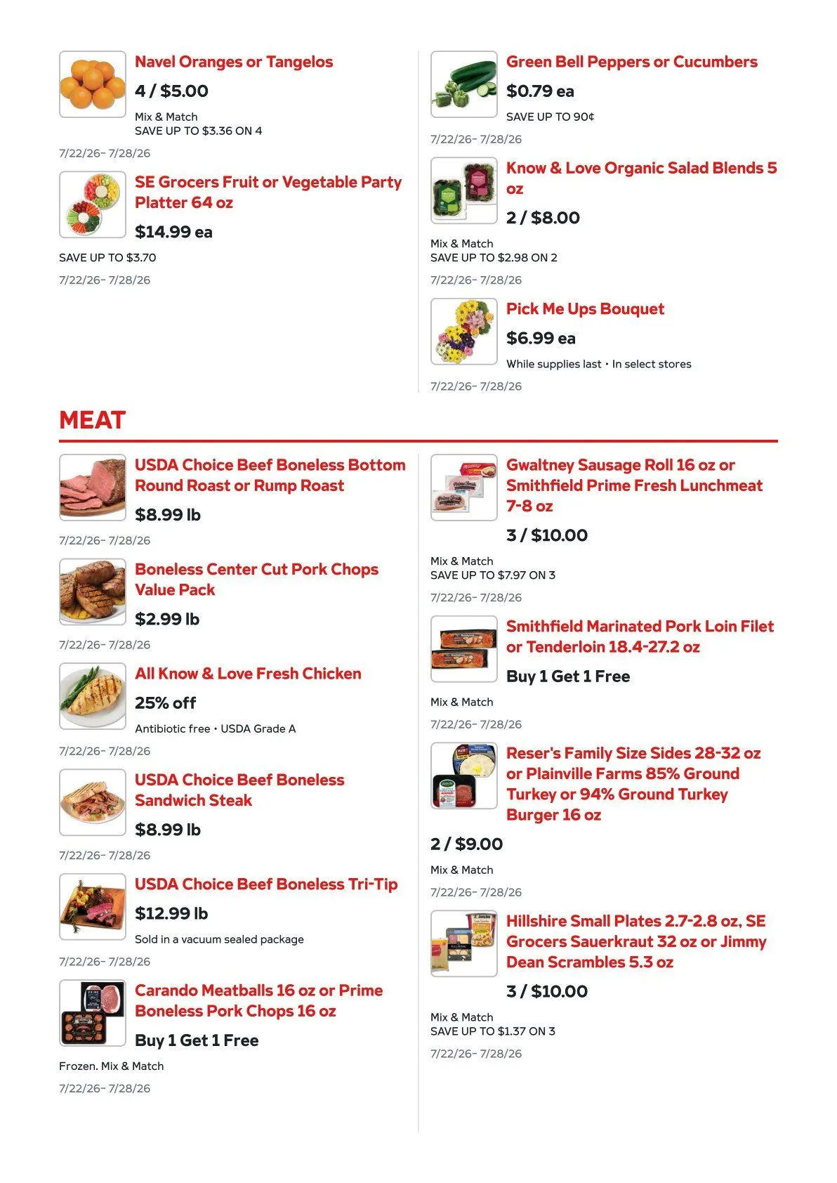 Weekly ad Harveys Supermarket from July 22 to July 28 2026 - Page 10