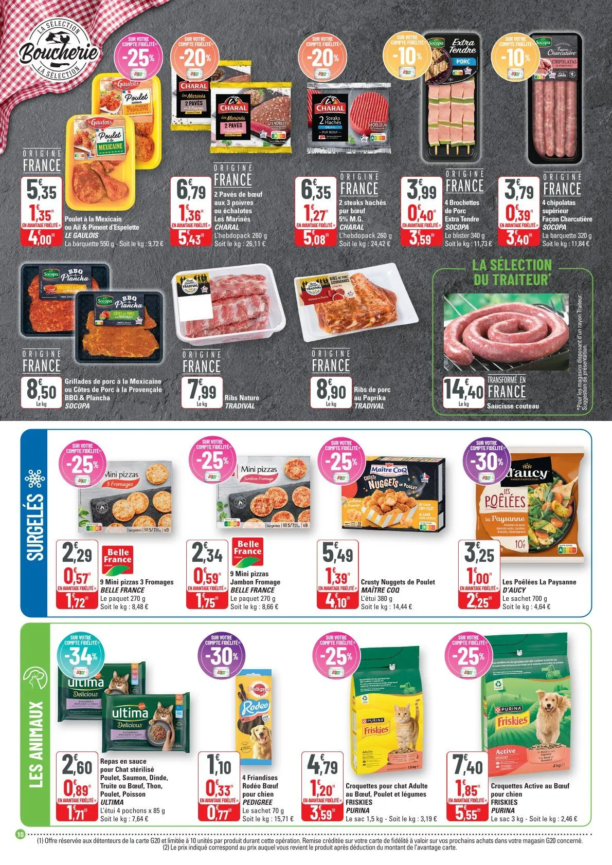 G20 Supermarchés Catalogue du 17 juin au 28 juin 2026 - Catalogue page 10