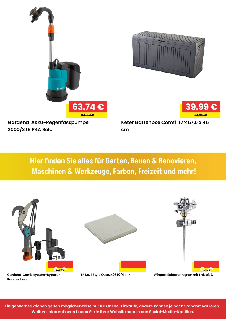 Hellweg Angebote von 30. Juli bis 13. August 2026 - Prospekt seite 10