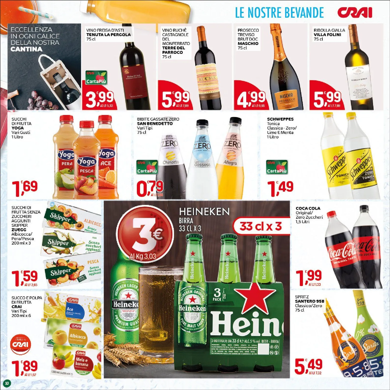 Volantini Crai da 30 aprile a 9 maggio di 2026 - Pagina del volantino 10
