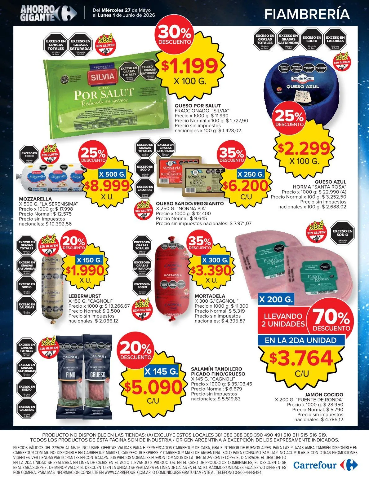 Ofertas de  Ofertas Carrefour  27 de mayo al 1 de junio 2026 - Página 10 del catálogo