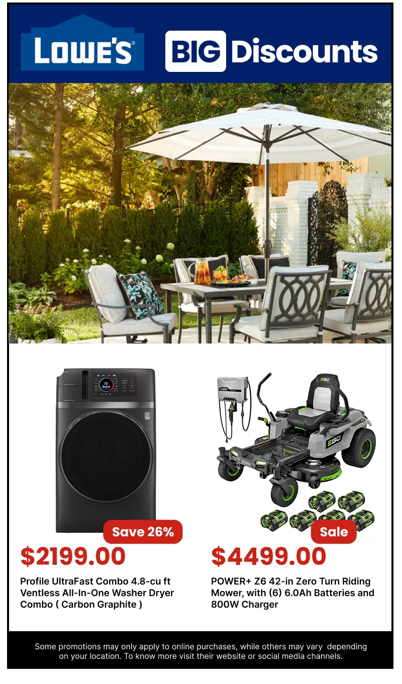 Weekly ad Lowe's Sales from June 4 to June 23 2026 - Page 10