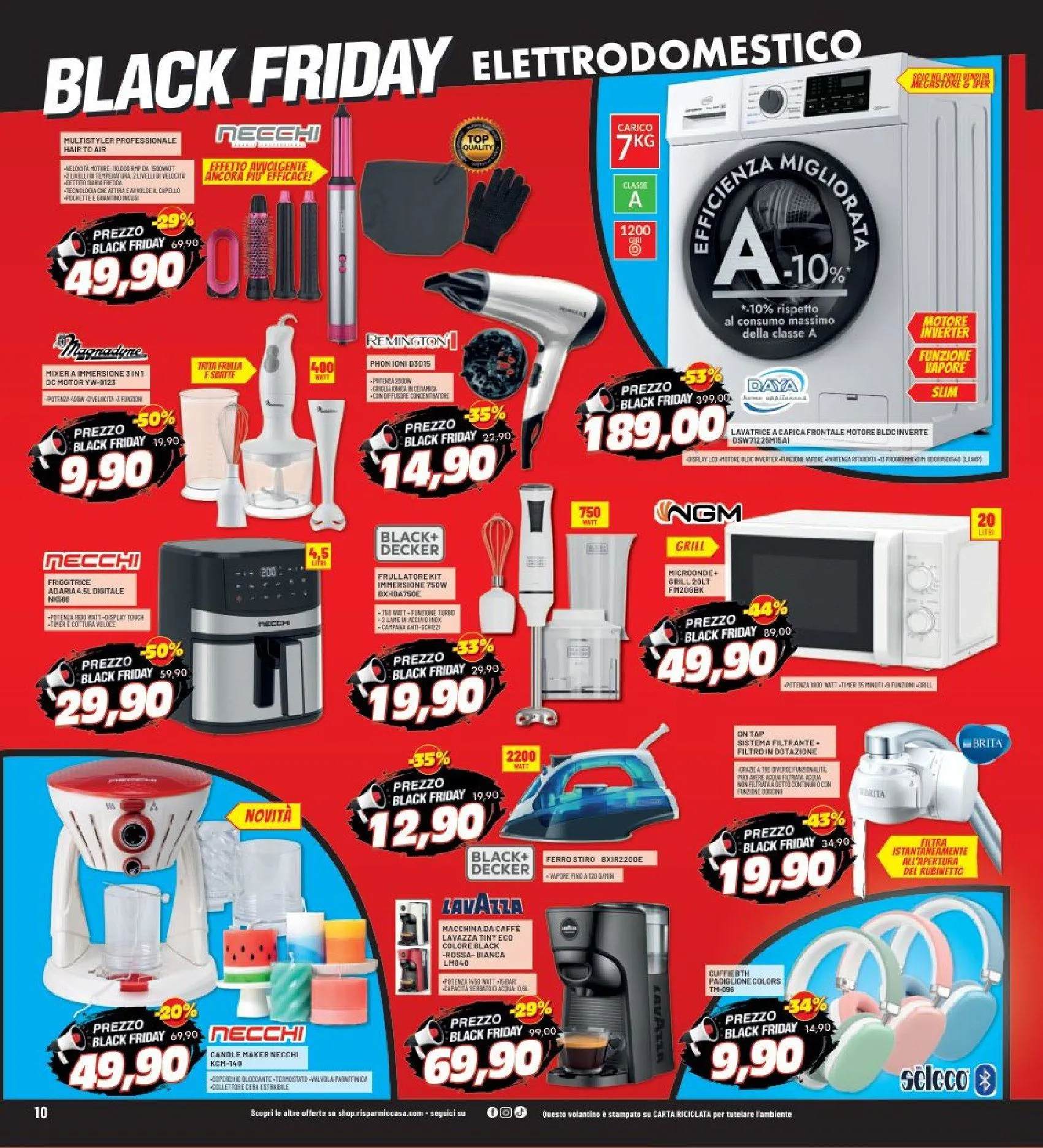 Risparmio Casa Volantino da 13 novembre a 20 novembre di 2025 - Pagina del volantino 10