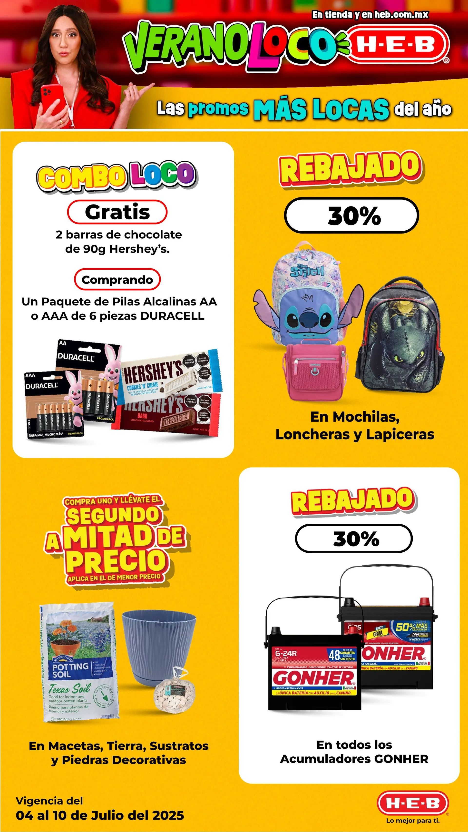 Catálogo de H-E-B catálogos y ofertas 4 de julio al 11 de julio 2025 - Pagina 10