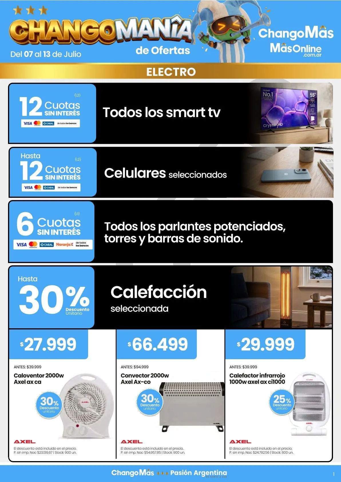 Ofertas de Changomas Ofertas 7 de julio al 13 de julio 2026 - Página 10 del catálogo