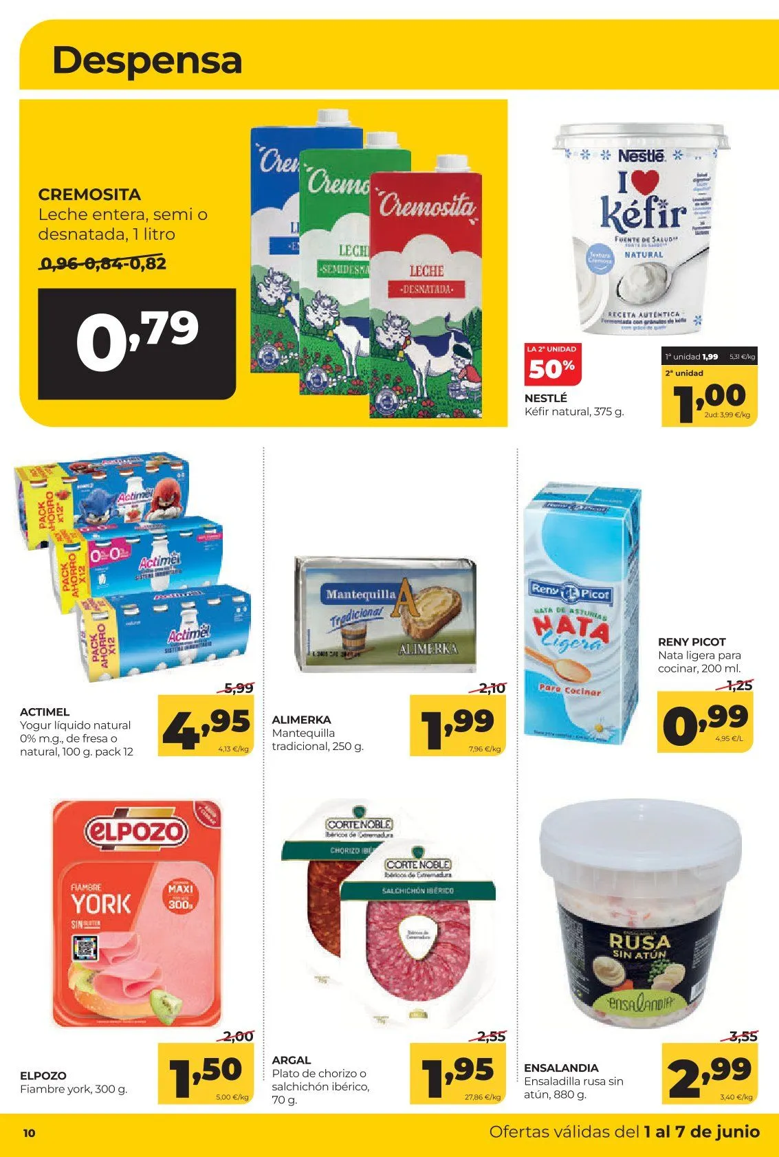 Catálogo de Alimerka Ofertas 1 de junio al 7 de junio 2026 - Página 10
