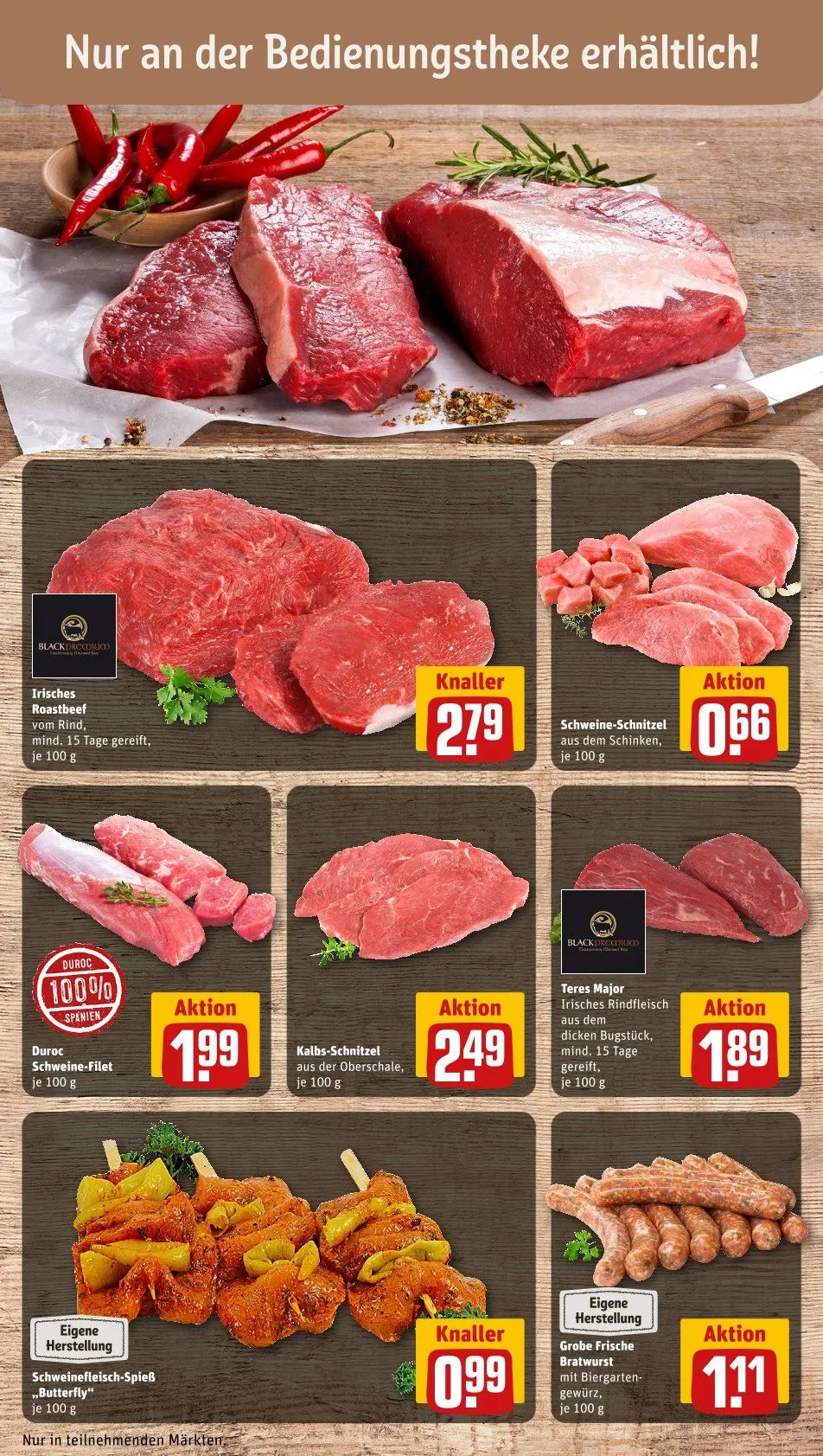 REWE Propsekt von 17. Juni bis 22. Juni 2025 - Prospekt seite 21