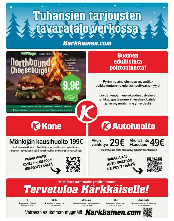 Kärkkäinen voimassa alkaen 7. tammikuuta - 20. tammikuuta 2026 - Tarjouslehti sivu 10
