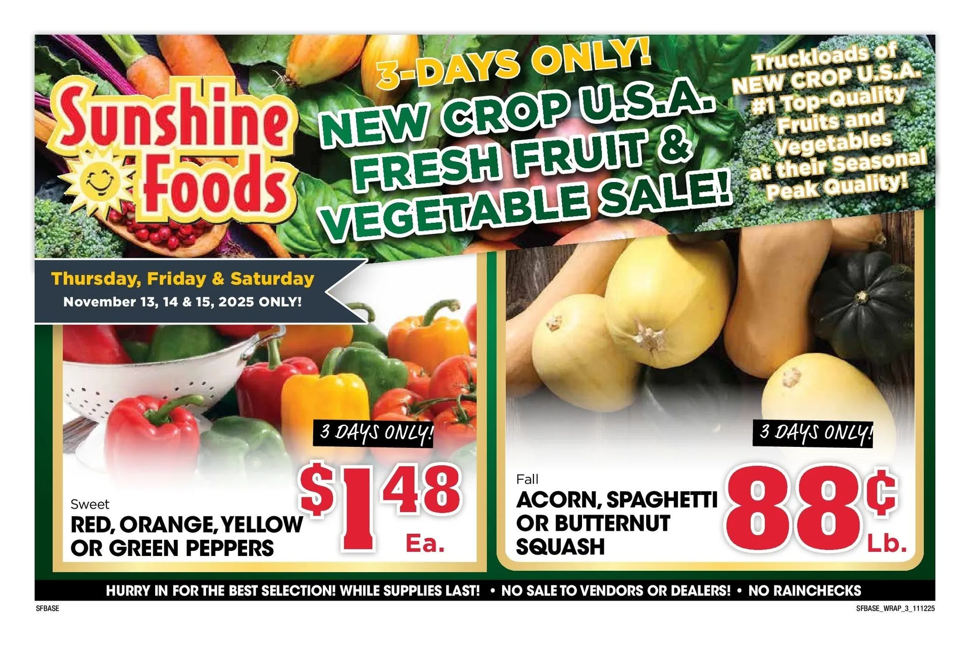 Weekly ad Sunshine Foods Sales from November 12 to November 18 2025 - Page 10