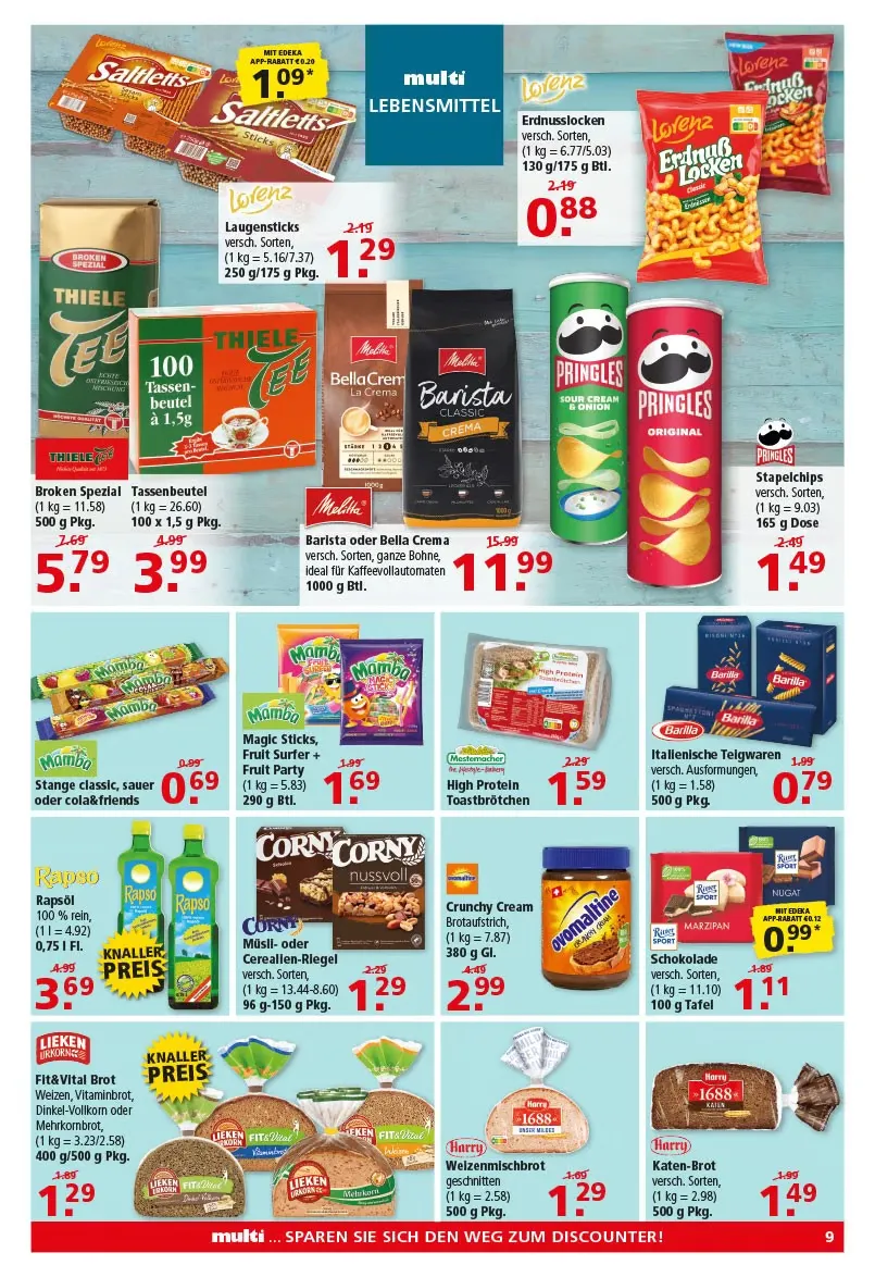 Multi Markt Angebote von 22. April bis 26. April 2025 - Prospekt seite 9