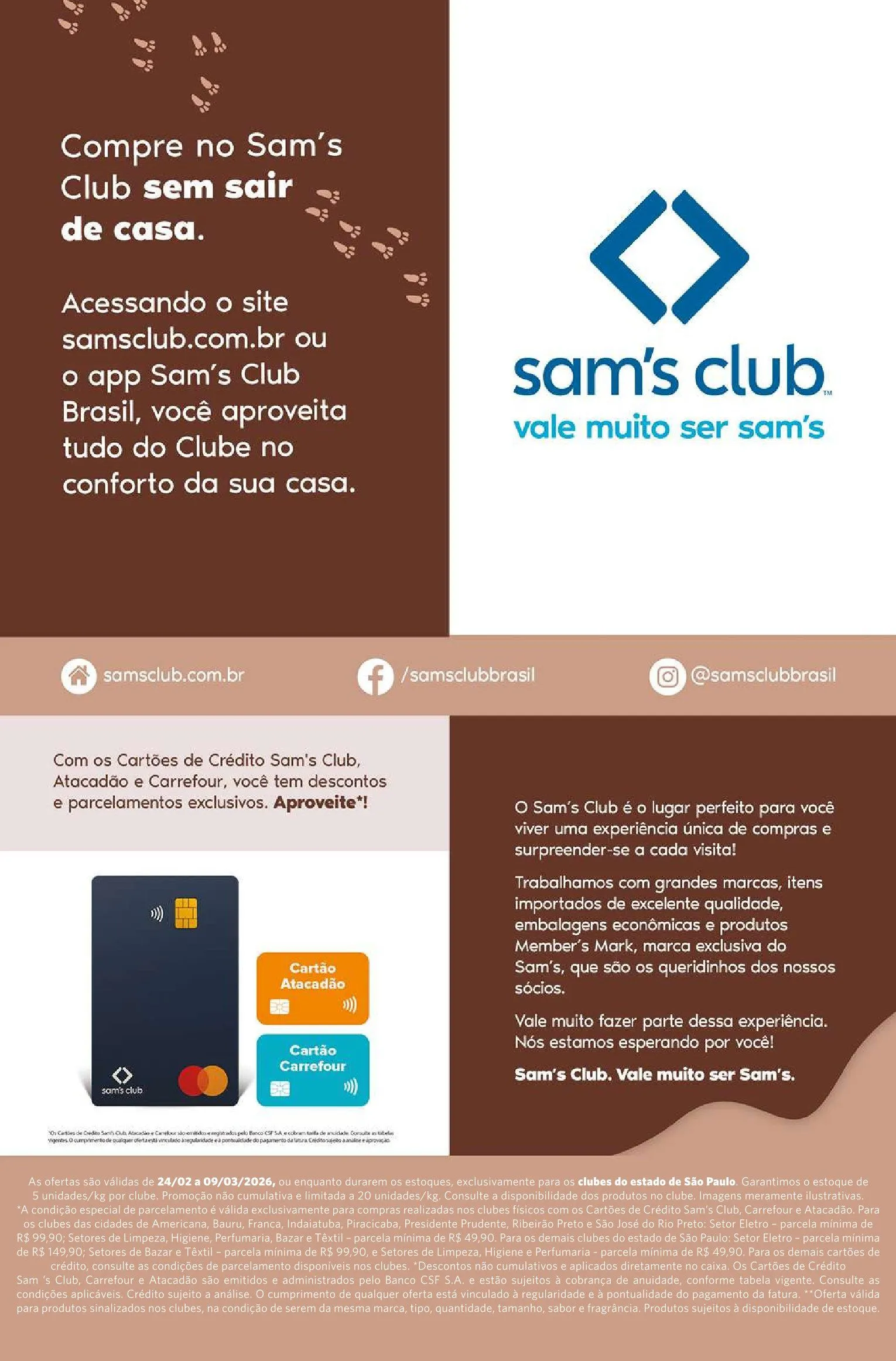 Encarte de Sam's Club  24 de fevereiro até 9 de março 2026 - Pagina 10