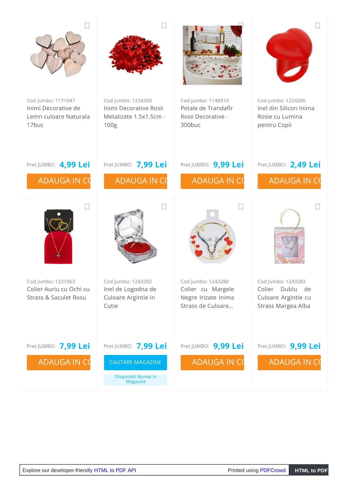 Catalog SF Valentin de la 27 ianuarie până la 14 februarie 2025 - Revista Pagina 10