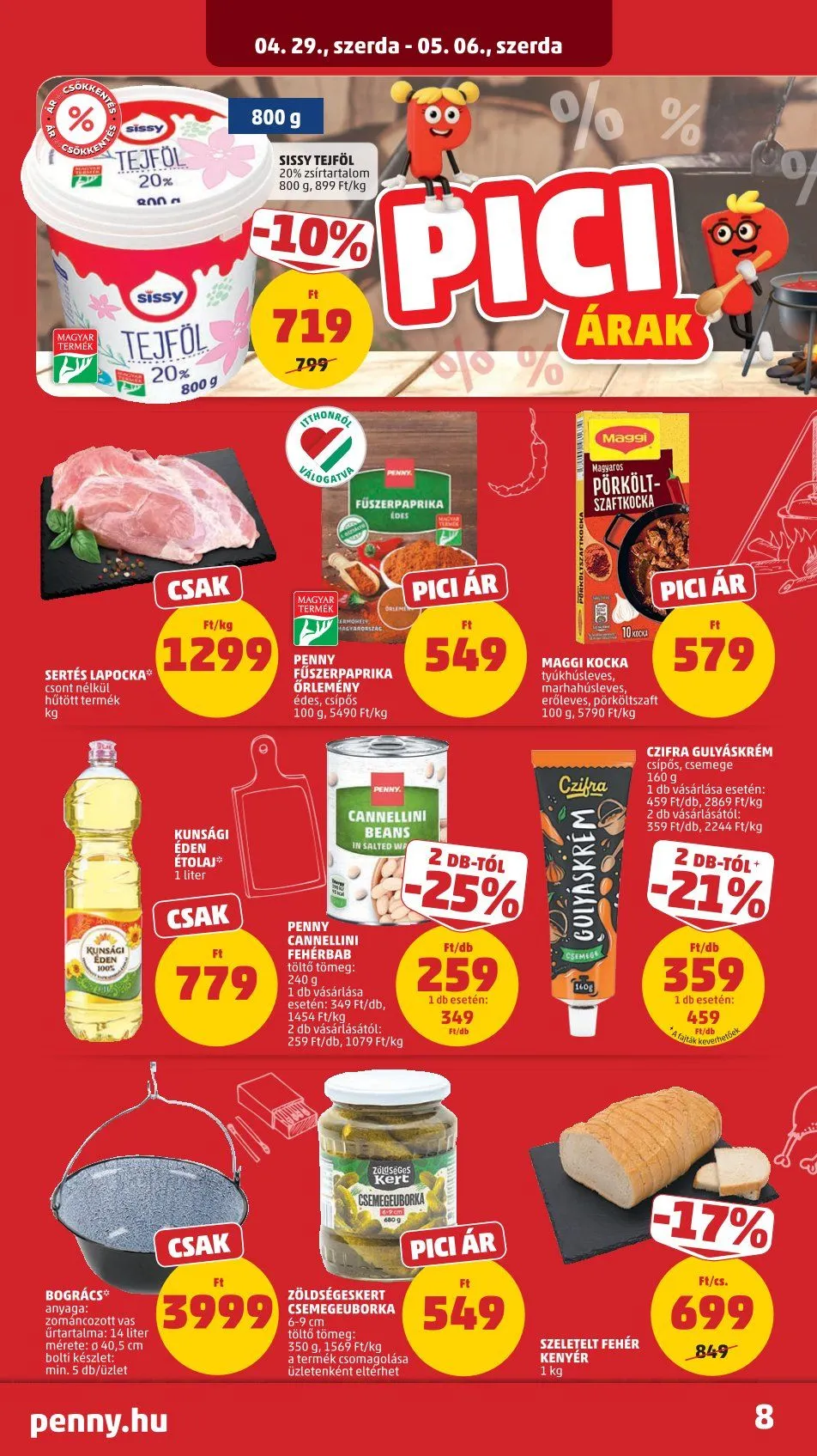 Katalógus  Penny Market legfrissebb ajánlatai április 29.-tól május 6.-ig 2026. - Oldal 10