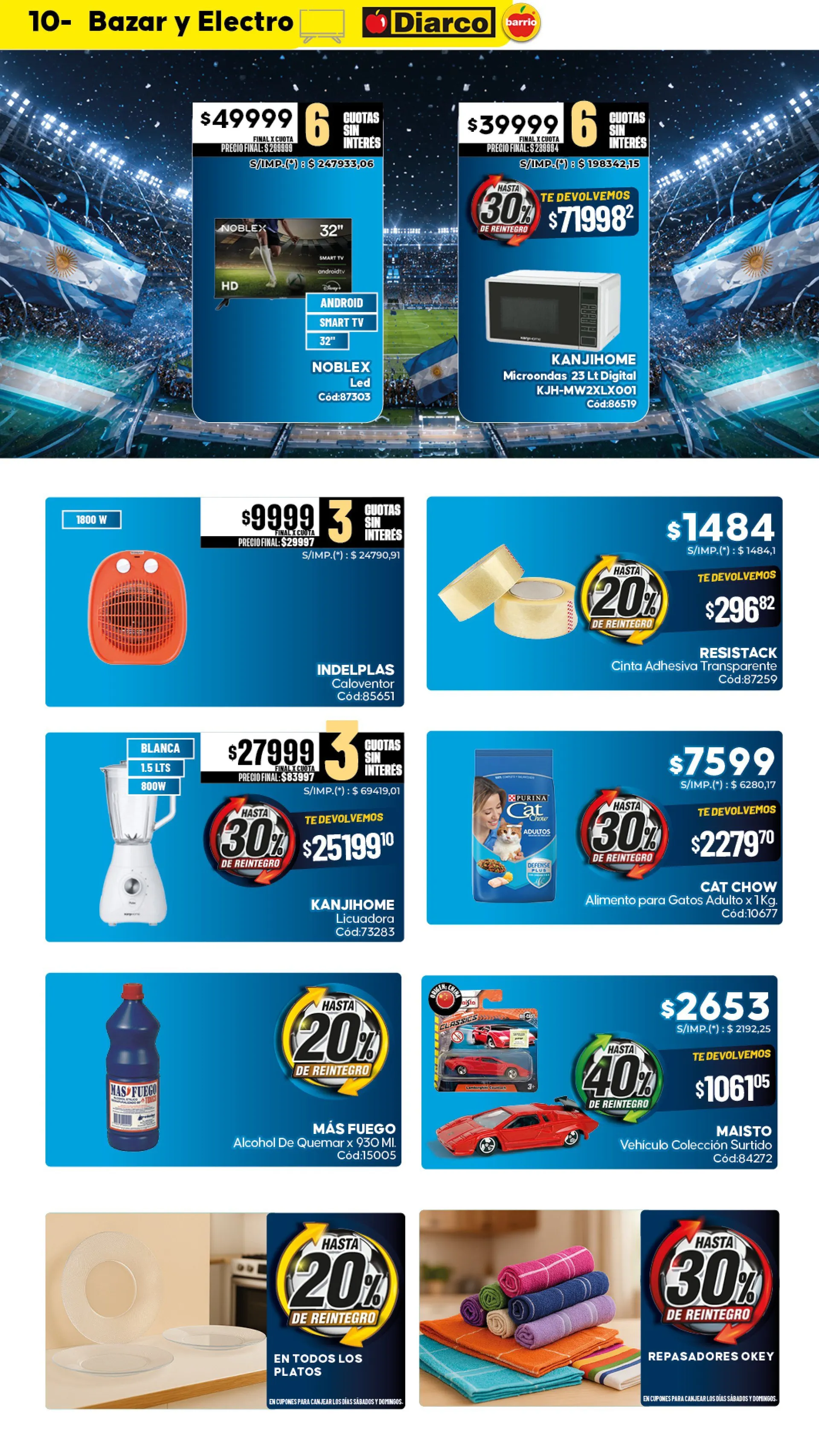 Ofertas de  Ofertas Diarco - Últimos catálogos 15 de junio al 19 de junio 2026 - Página 10 del catálogo