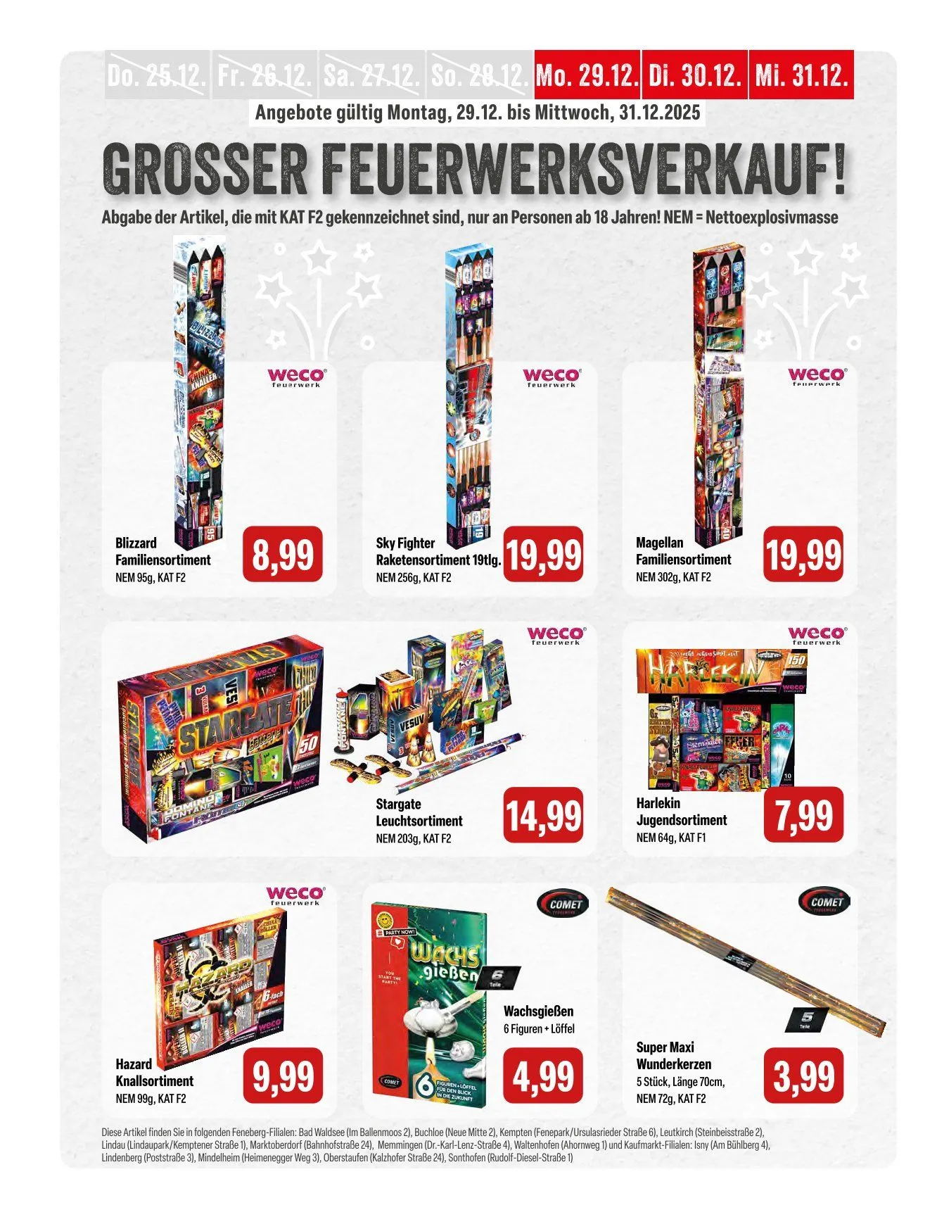 Feneberg Angebote von 26. Dezember bis 31. Dezember 2025 - Prospekt seite 10