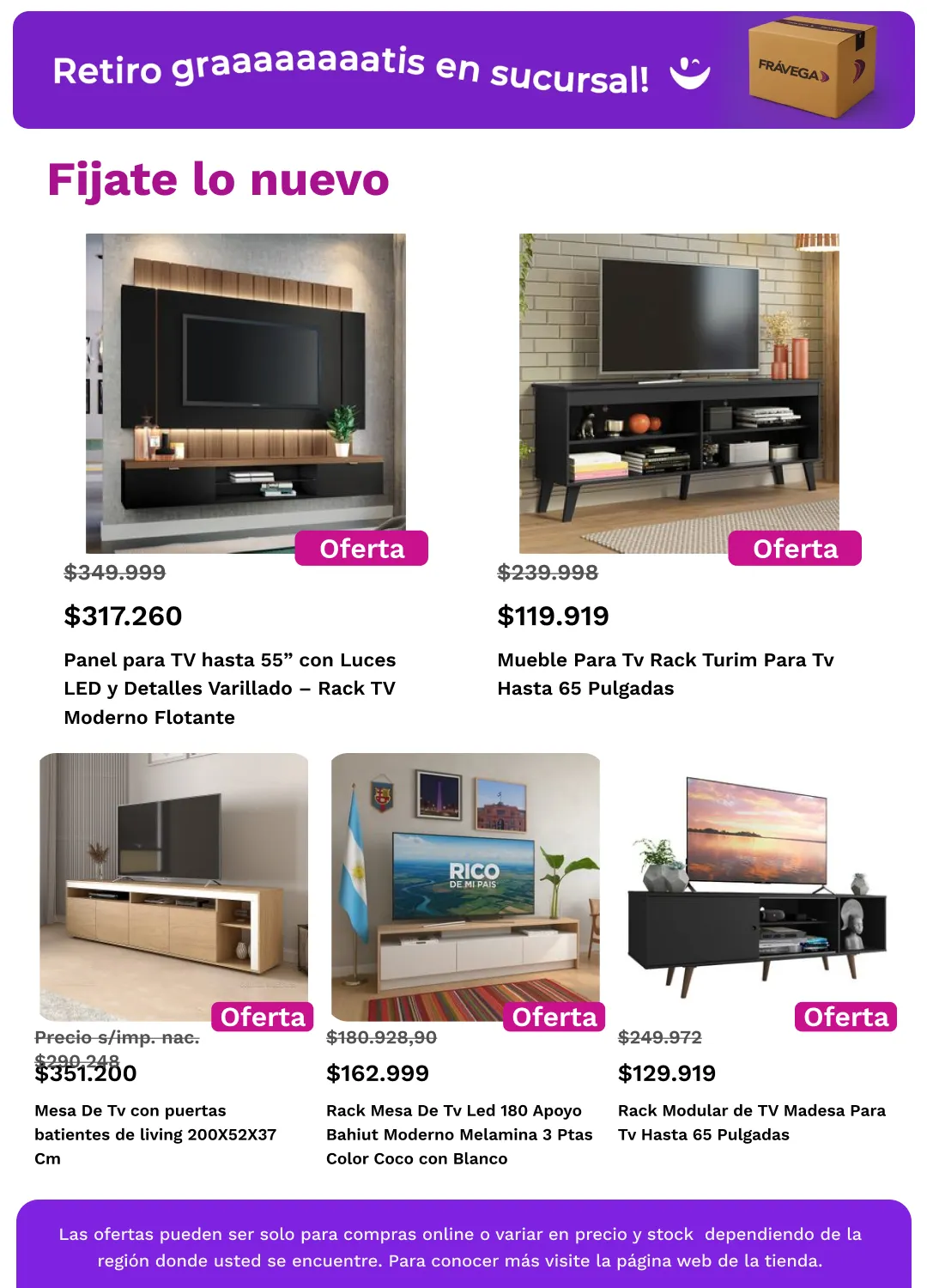 Ofertas de  Frávega Ofertas 22 de junio al 11 de julio 2026 - Página 10 del catálogo