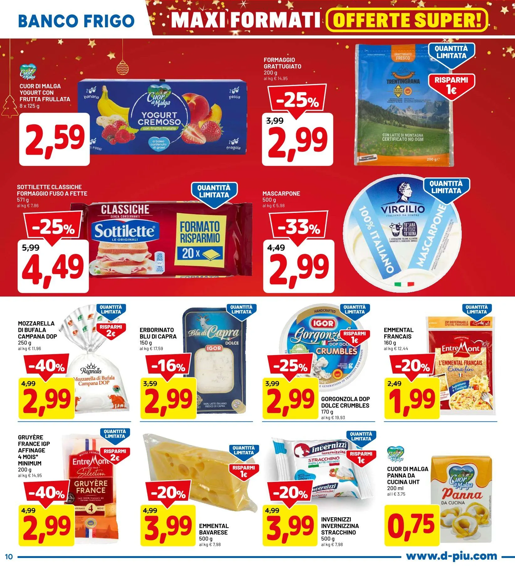 D Più Volantino da 11 dicembre a 21 dicembre di 2025 - Pagina del volantino 10
