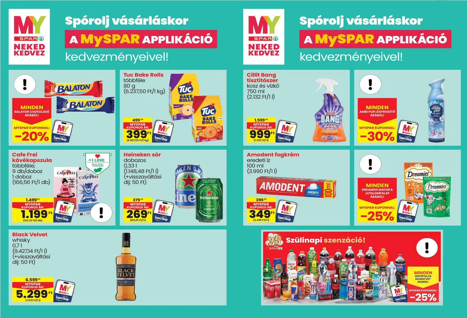 Katalógus SPAR Legfrissebb Ajánlatai április 16.-tól április 22.-ig 2026. - Oldal 10