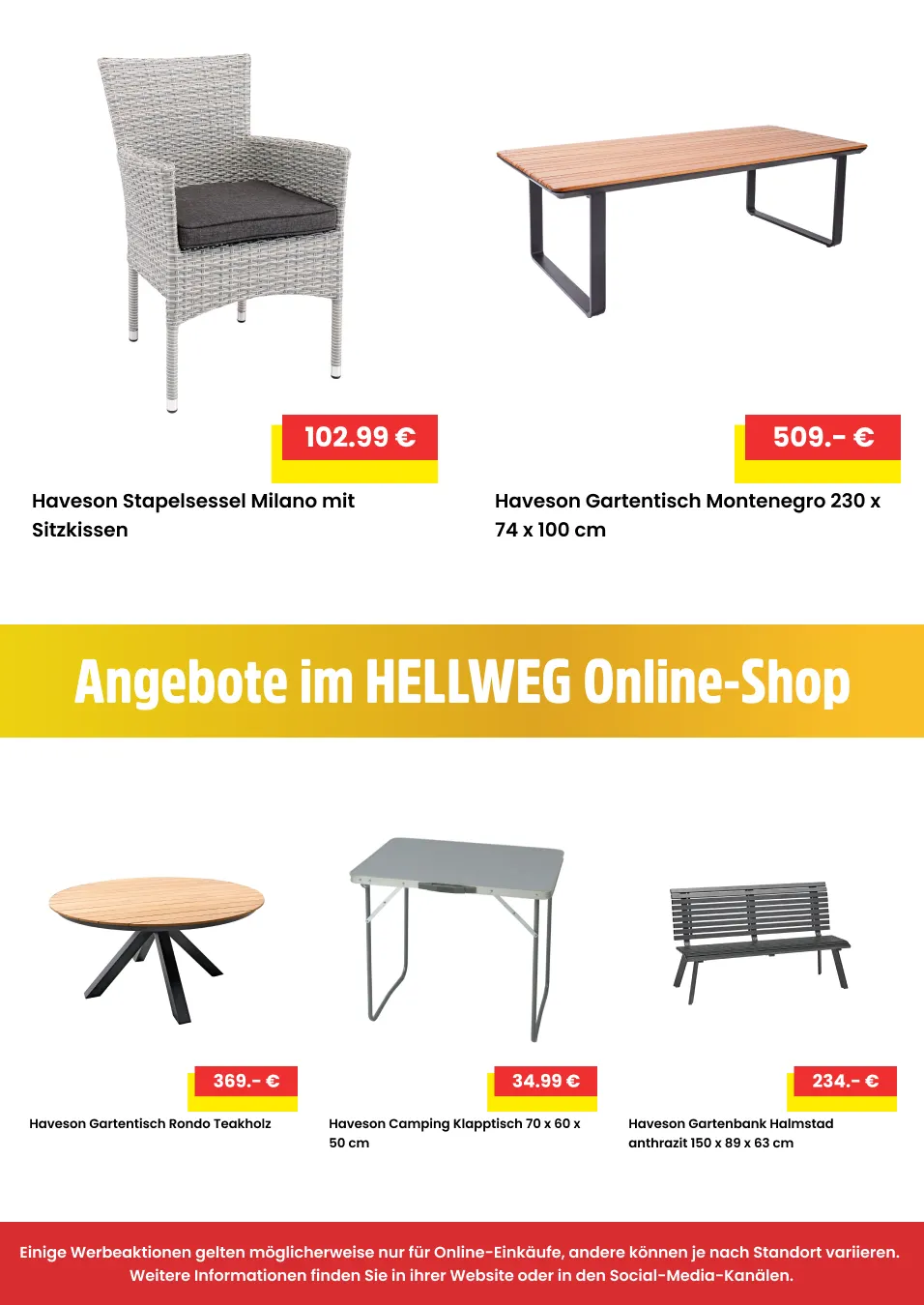 Hellweg Angebote von 14. April bis 3. Mai 2026 - Prospekt seite 10