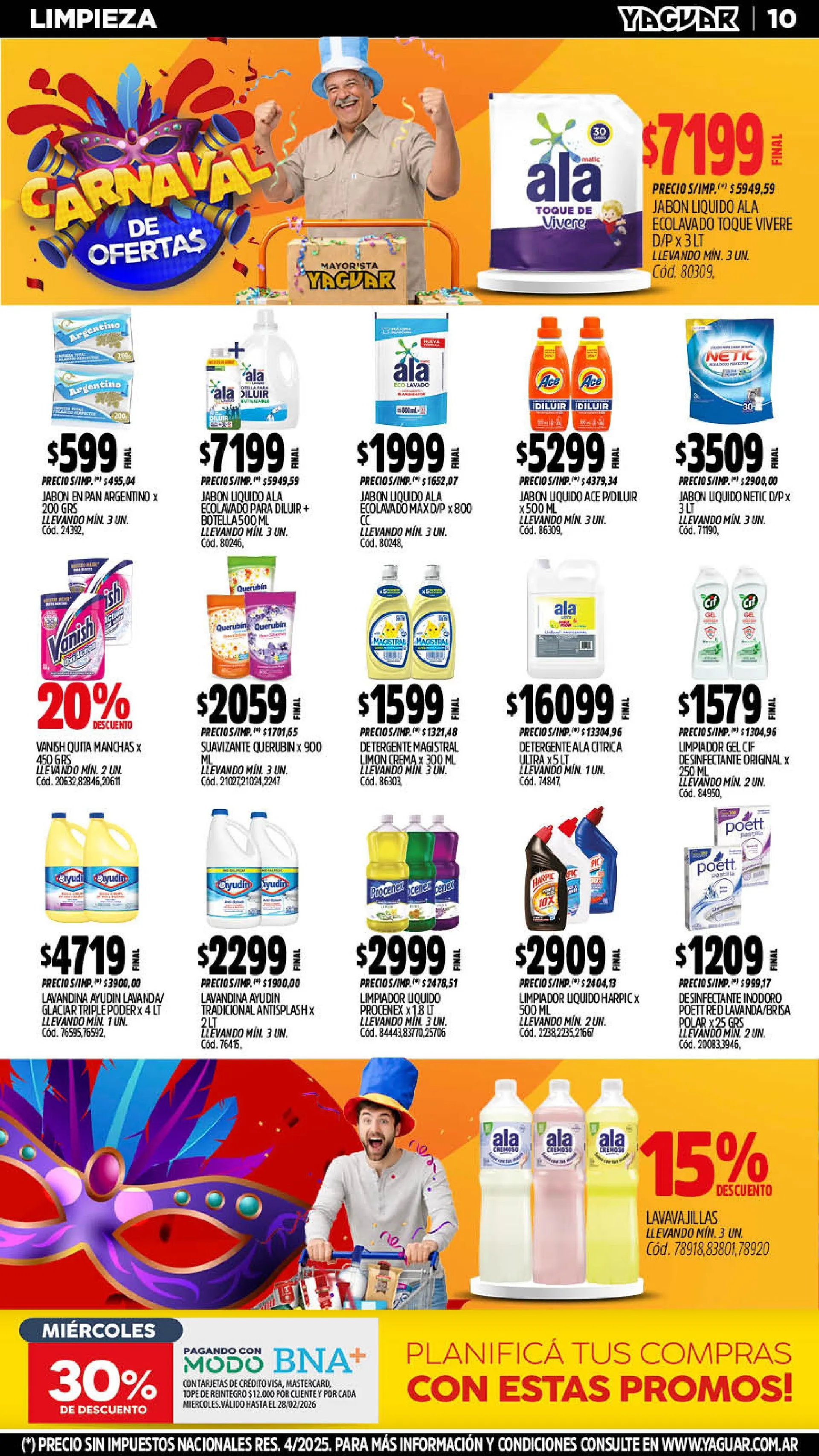 Ofertas de Yaguar Ofertas 9 de febrero al 15 de febrero 2026 - Página 10 del catálogo