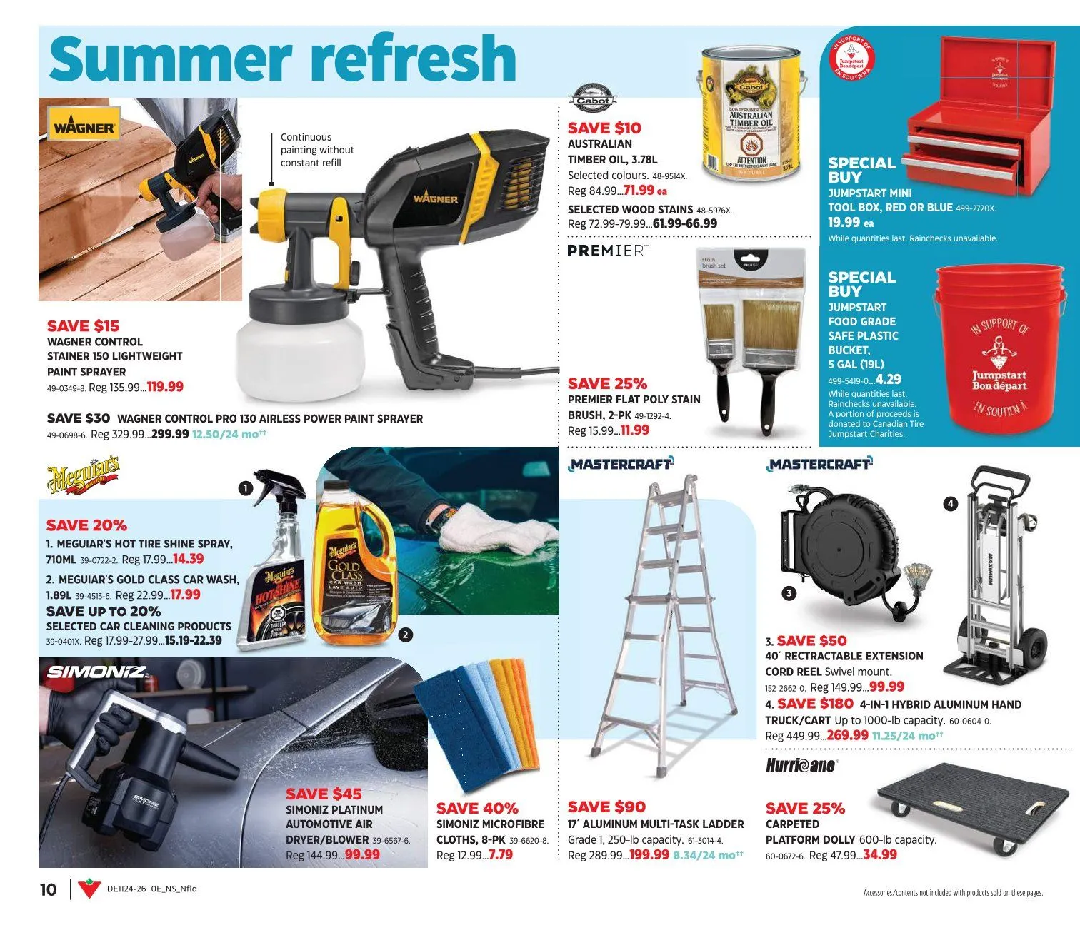 Canadian Tire Sales from June 11 to July 1 2026 - flyer page 10