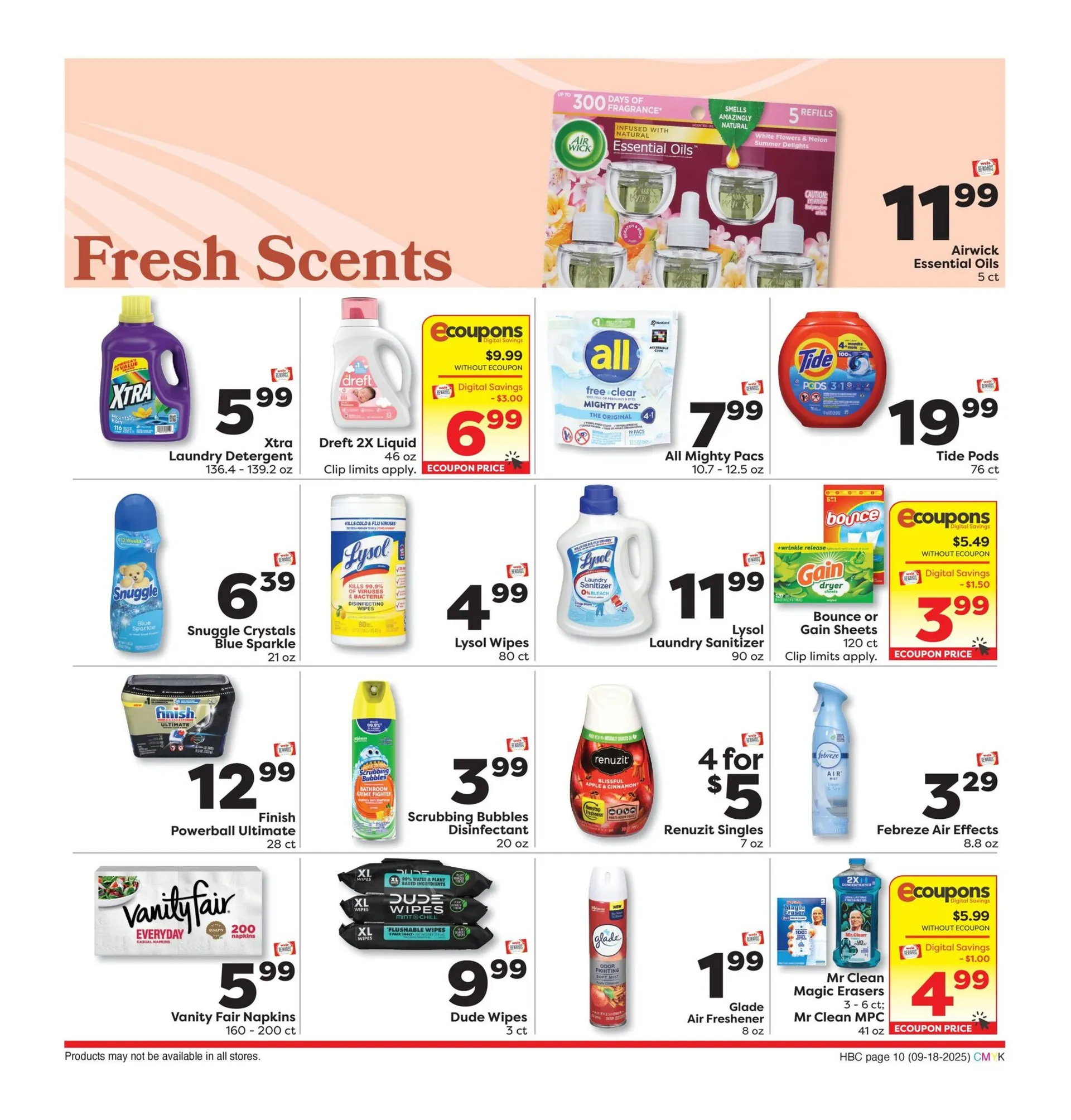 Weekly promotion Weis Sales spanning from September 18 to October 22 2025 - Page 10 for Catalogue 365