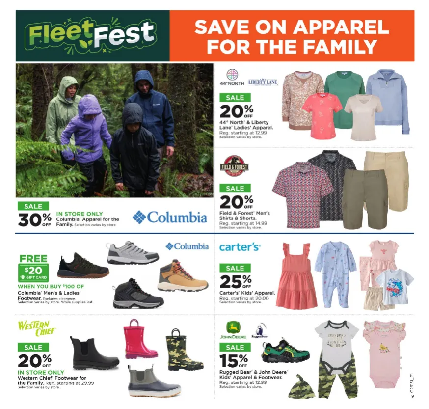 Weekly promotion Fleet Farm Sales spanning from April 6 to April 12 2026 - Page 10 for Catalogue 365