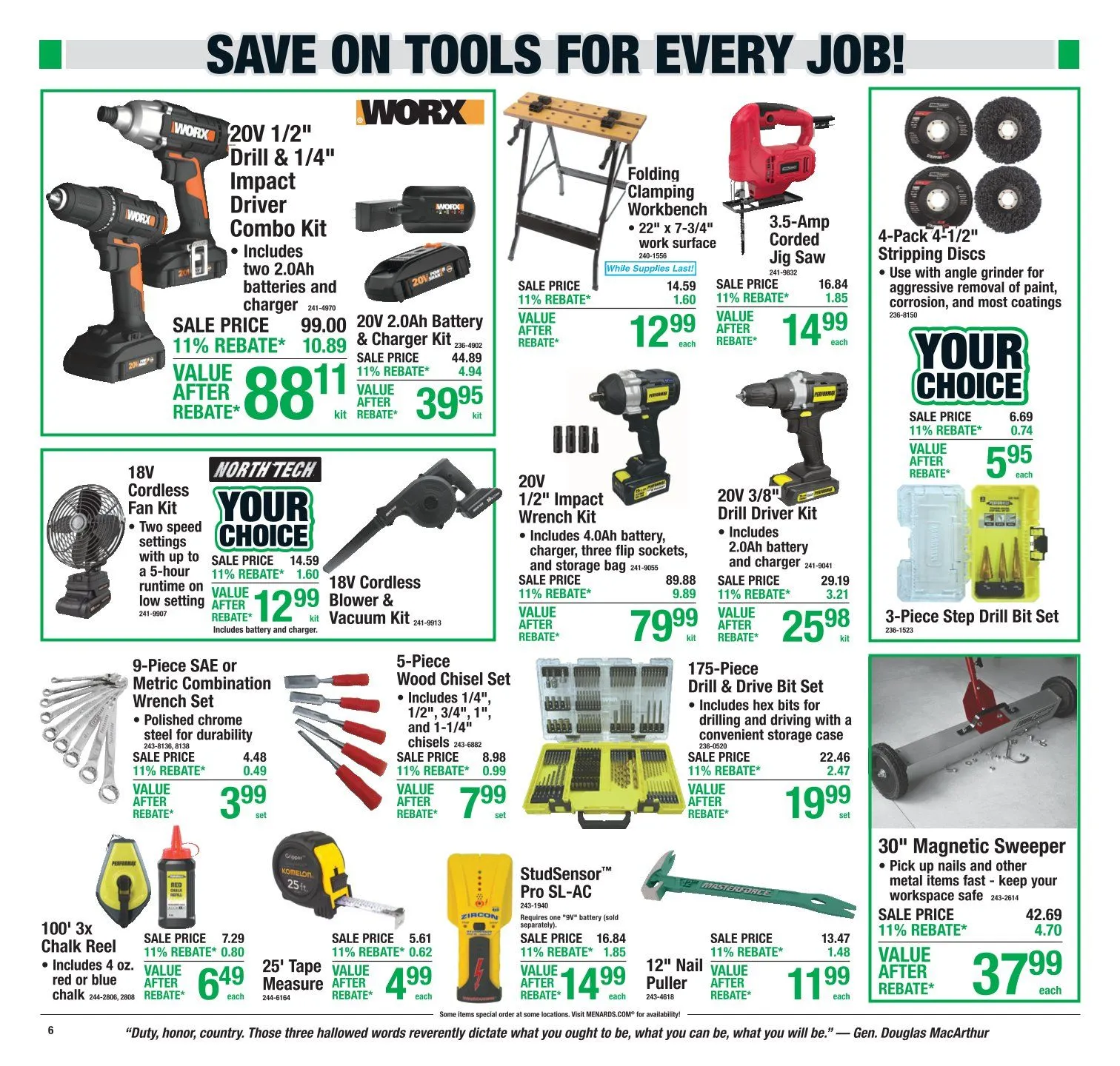 Weekly ad Menards Sales from June 18 to June 28 2026 - Page 10