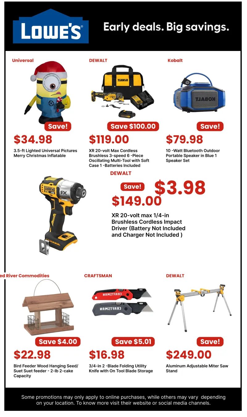 Weekly ad Early Black Friday from October 30 to November 17 2025 - Page 9