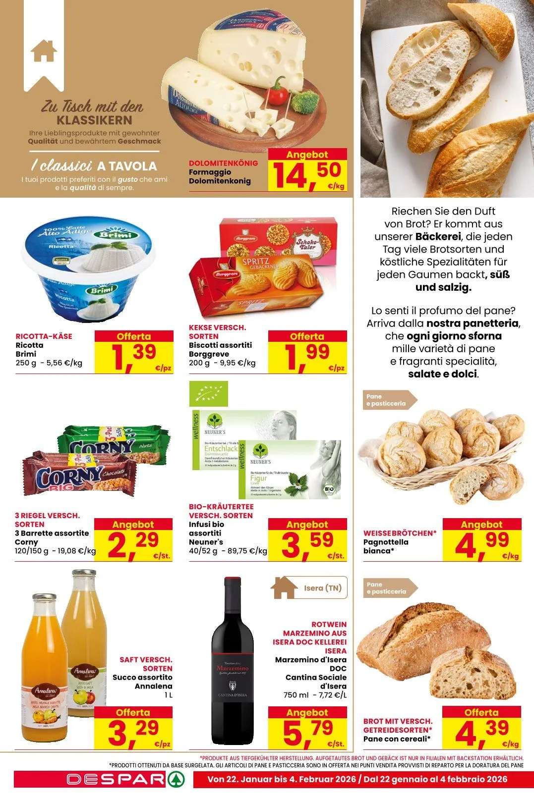 Volantini Despar da 22 gennaio a 4 febbraio di 2026 - Pagina del volantino 10