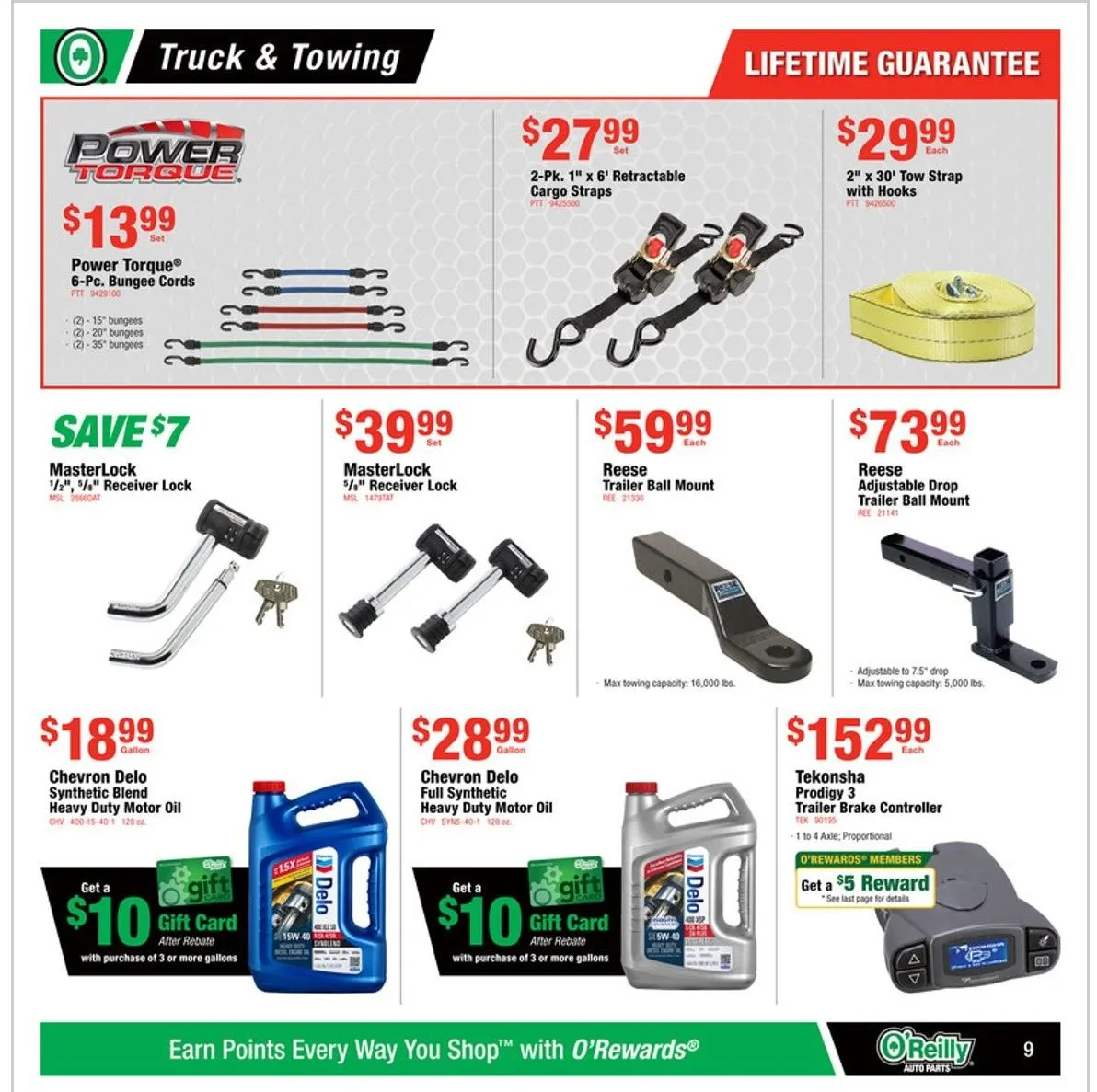 Weekly ad O'Reilly Auto Parts Sales from June 25 to July 30 2025 - Page 9