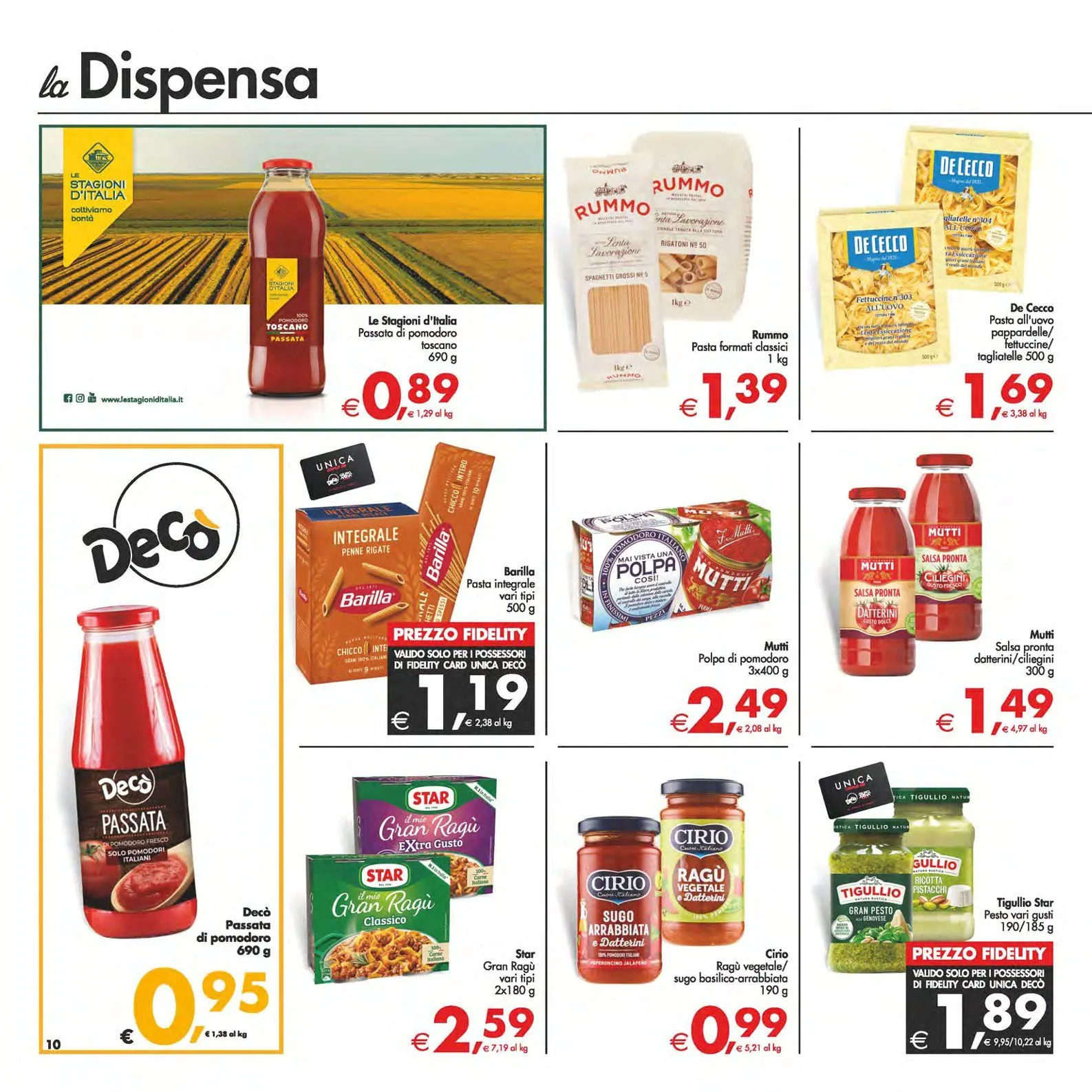  Volantini Deco Supermercati da 25 febbraio a 5 marzo di 2026 - Pagina del volantino 10