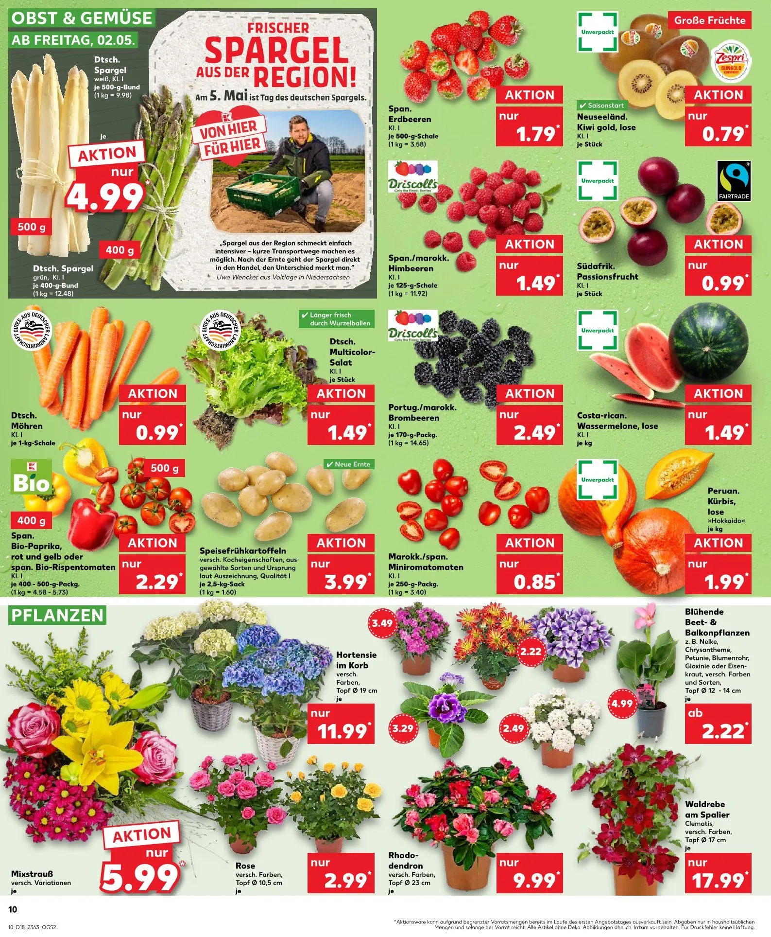 Kaufland Prospekt von 2. Mai bis 7. Mai 2025 - Prospekt seite 10