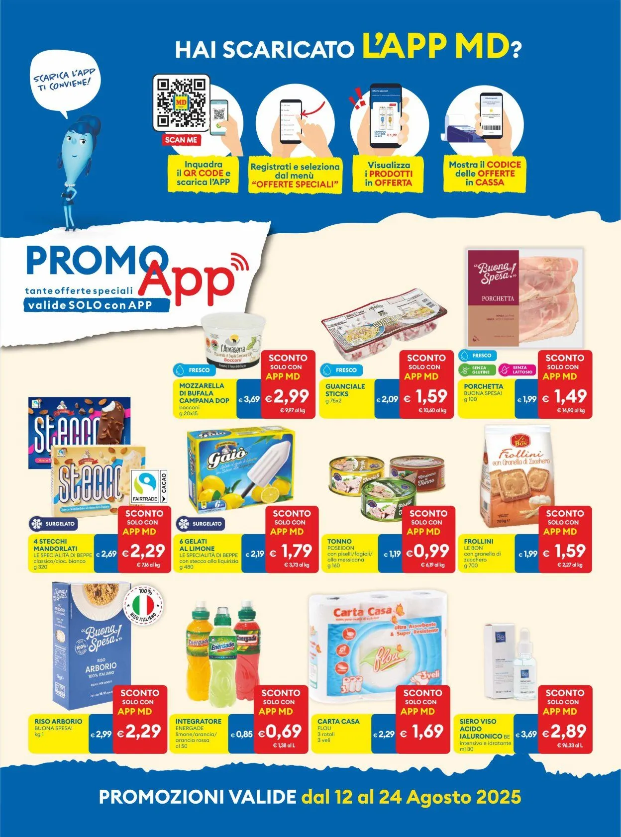 Volantini MD Discount da 12 agosto a 24 agosto di 2025 - Pagina del volantino 10
