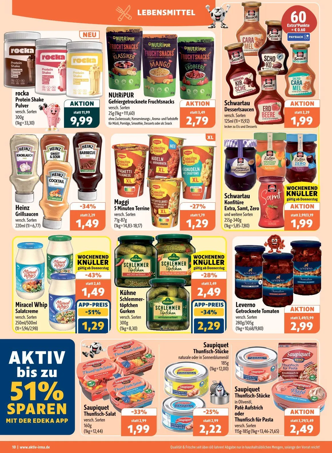 Aktiv Irma Prospekte von 13. Juli bis 18. Juli 2026 - Prospekt seite 10