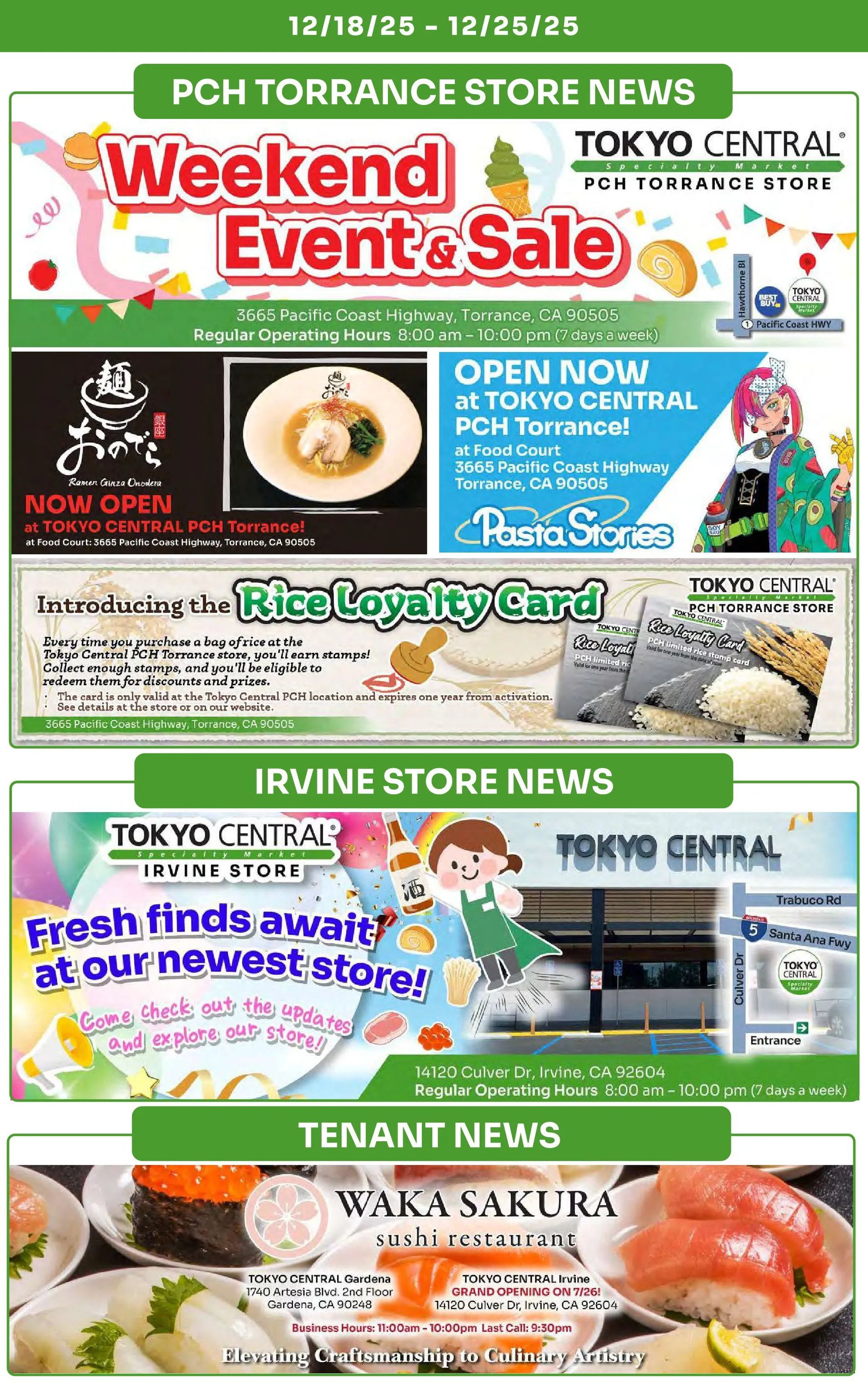 Weekly ad Tokyo Central Specialty Market Sales from December 18 to December 25 2025 - Page 10