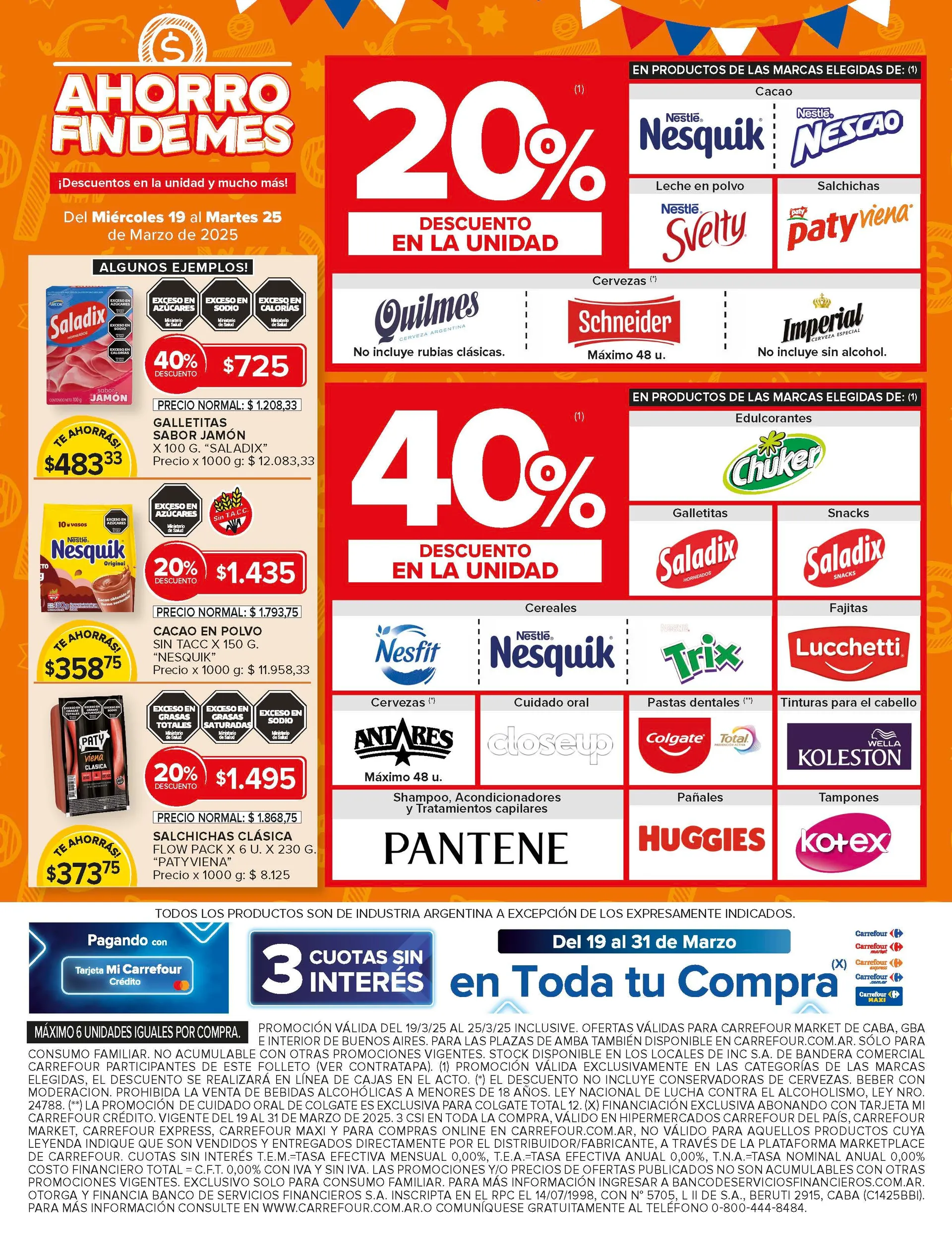 Ofertas de Carrefour Ofertas 19 de marzo al 25 de marzo 2025 - Página 9 del catálogo