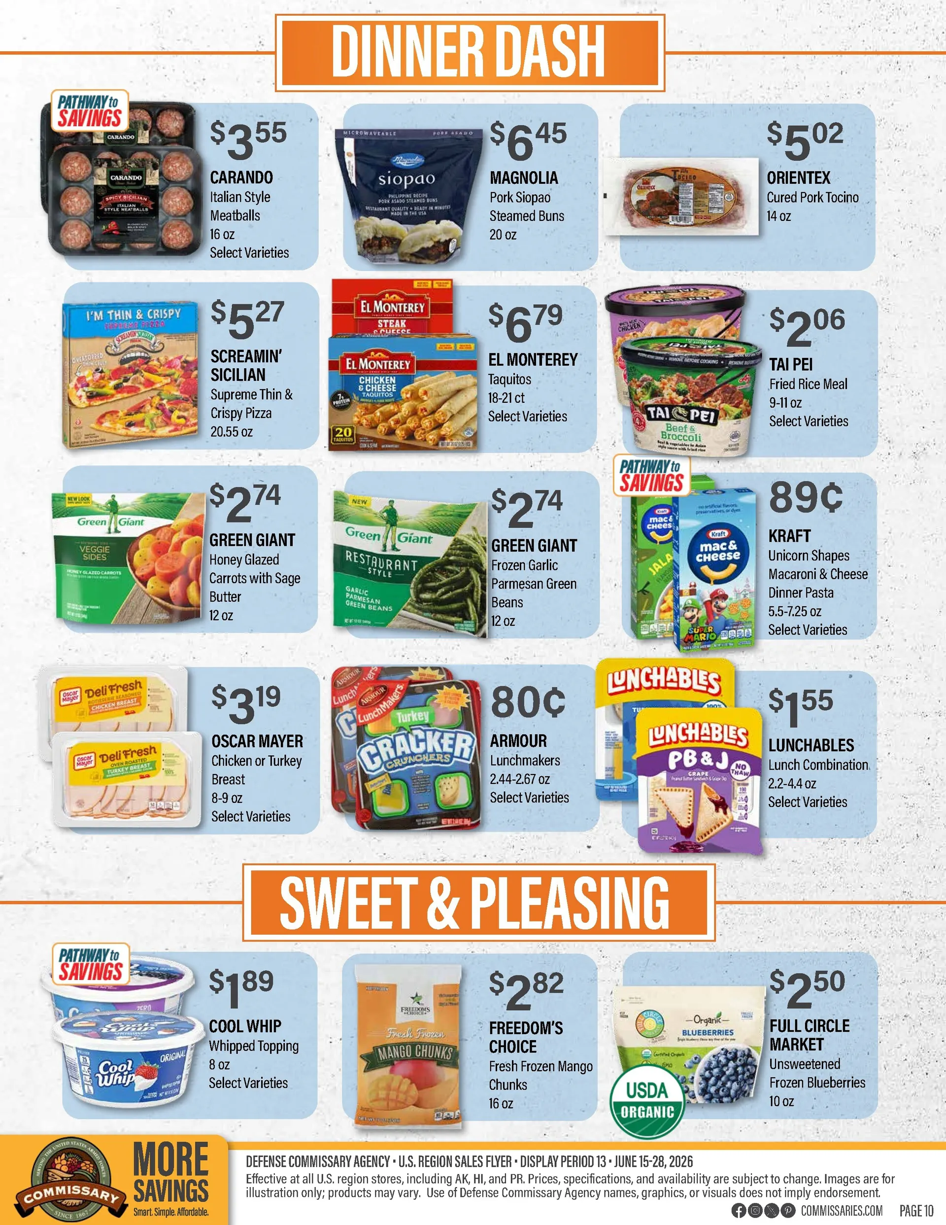 Weekly ad Commissary Sales from June 15 to June 28 2026 - Page 10