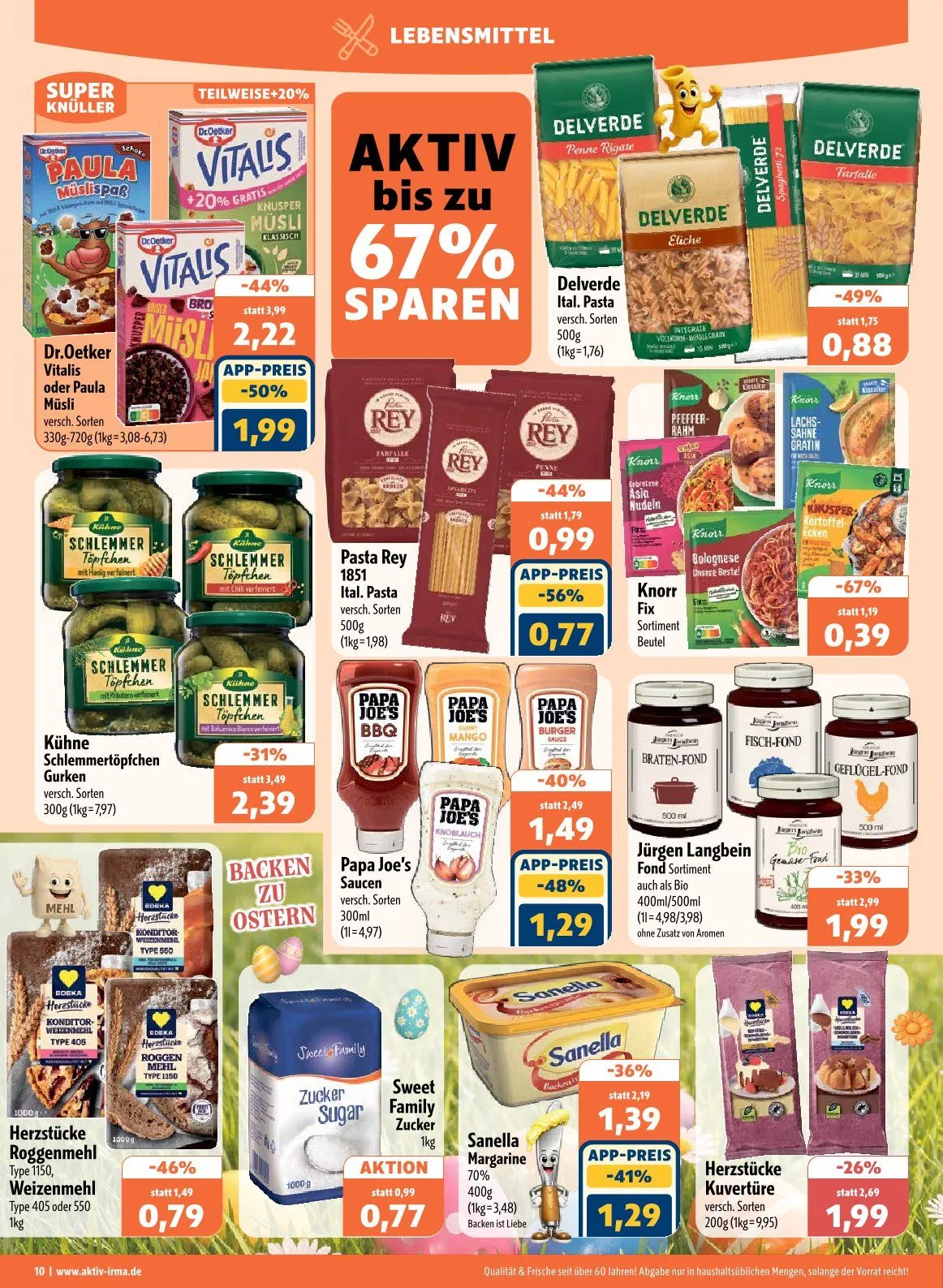  Aktiv Irma Angebote von 30. März bis 4. April 2026 - Prospekt seite 10