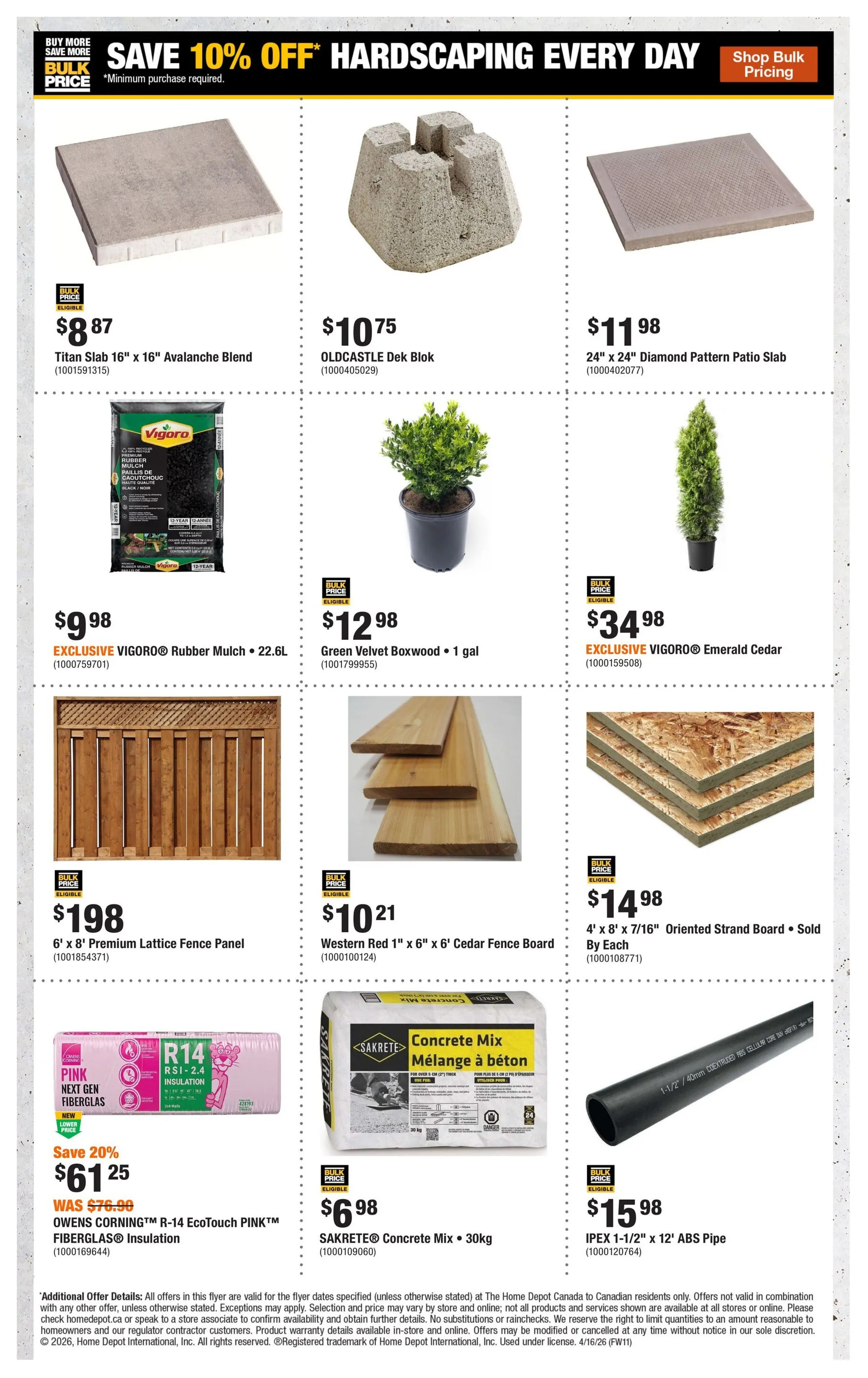 The Home Depot Sales from April 30 to May 13 2026 - flyer page 10