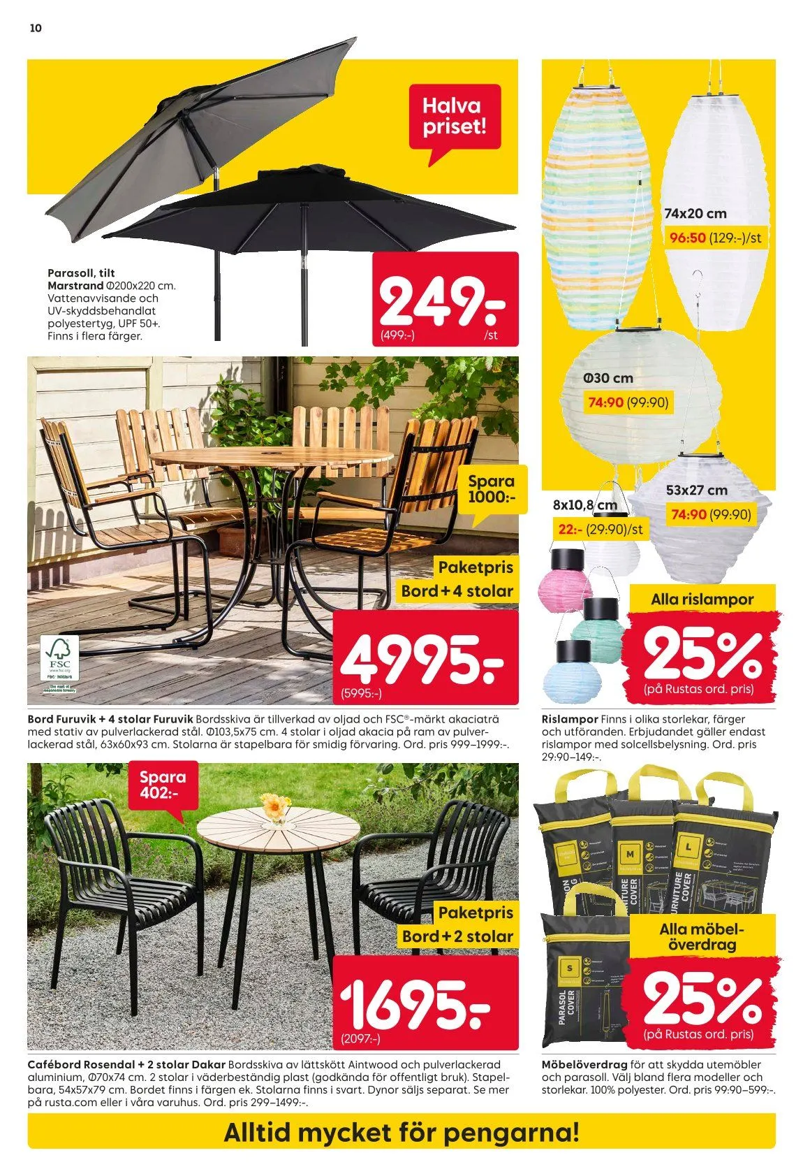 Rusta Erbjudanden från 25 maj till 30 maj 2026 - Reklamblad sidor 10