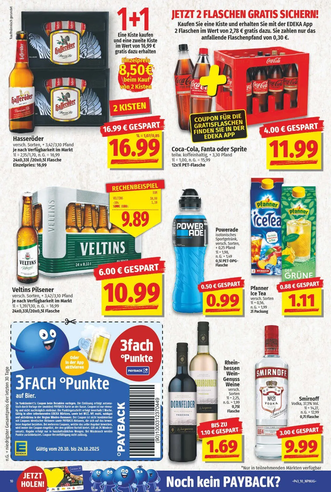  Prospekt NP Discount von 19. Oktober bis 24. Oktober 2025 - Prospekt seite 10