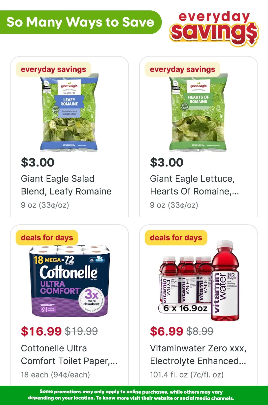 Weekly ad Giant Eagle Weekly Ad from April 9 to April 23 2025 - Page 10