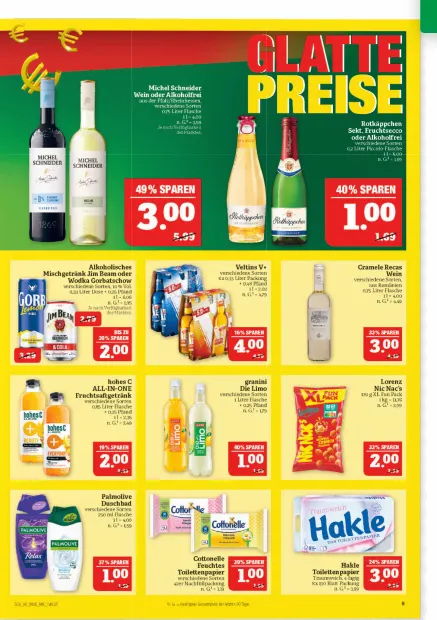 Aktueller Prospekt von MARKTKAUF von 22. Juni bis 28. Juni 2025 - Prospekt seite 9