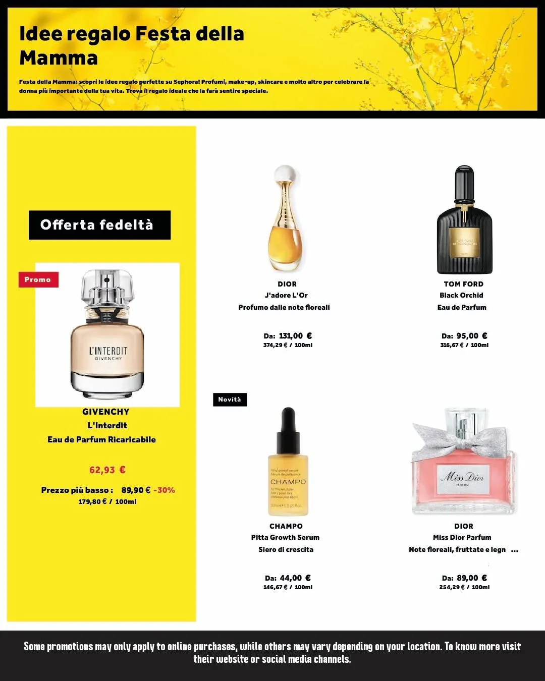 Sephora Annuncio settimanale da 23 aprile a 11 maggio di 2025 - Pagina del volantino 9