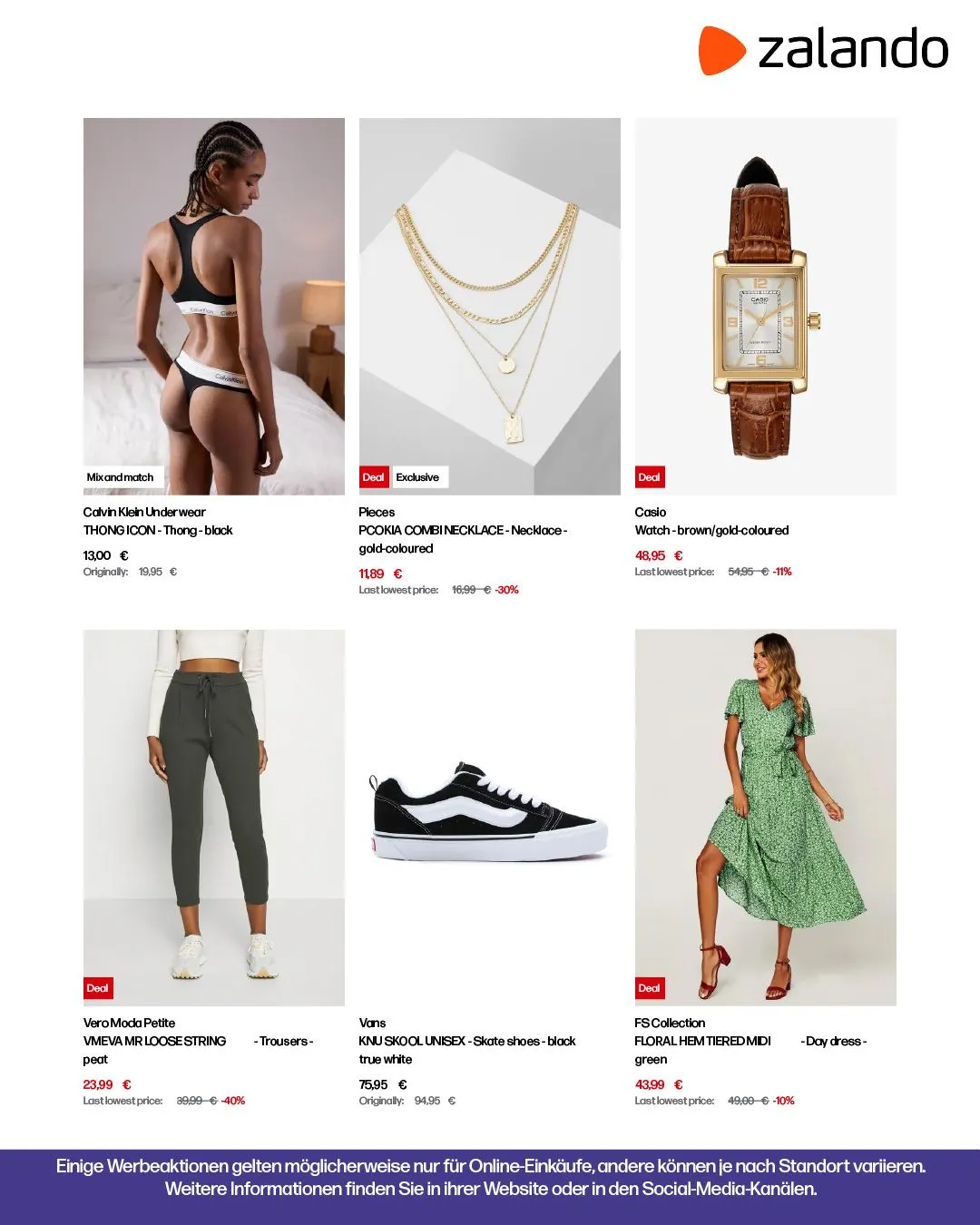 Zalando Sonderangebotskatalog von 5. Mai bis 11. Mai 2025 - Prospekt seite 9