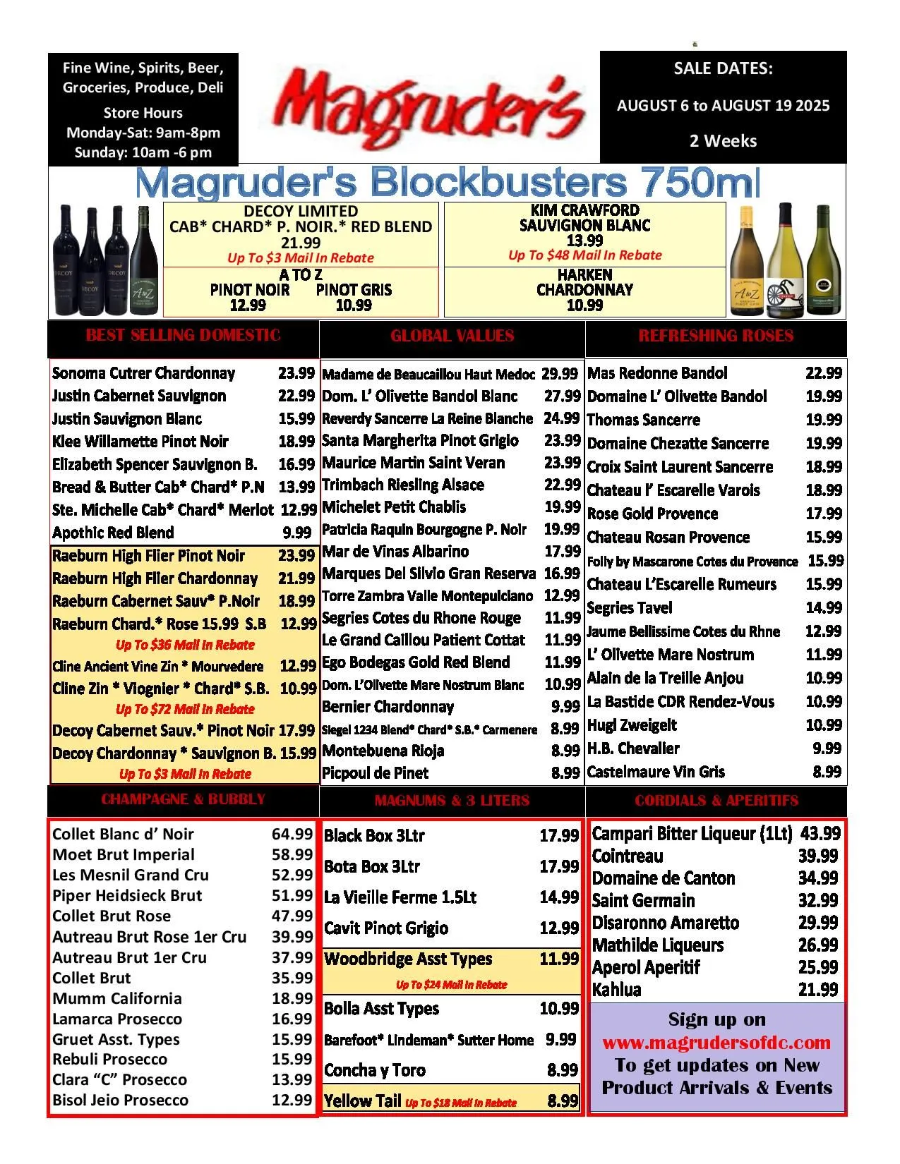 Weekly ad Weekly ads from August 6 to August 19 2025 - Page