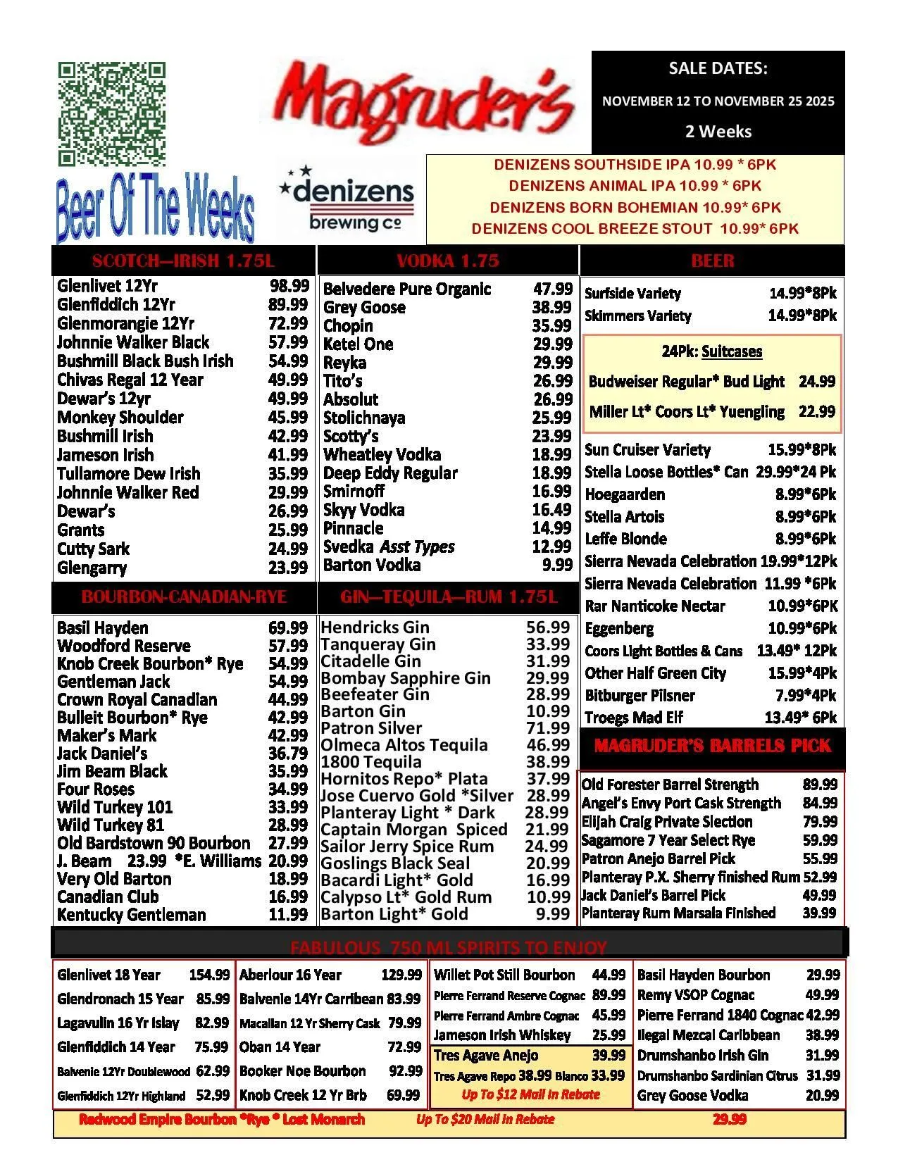 Weekly ad Magruder's Sales from November 12 to November 25 2025 - Page