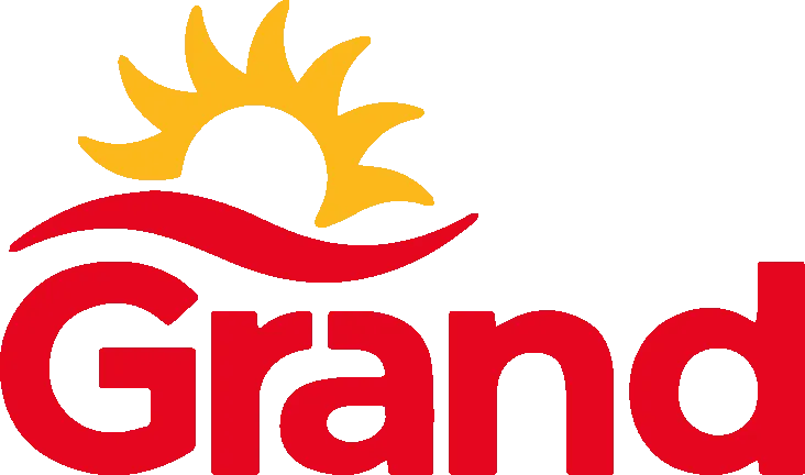 Grand Hyper Market logo. Current weekly ad