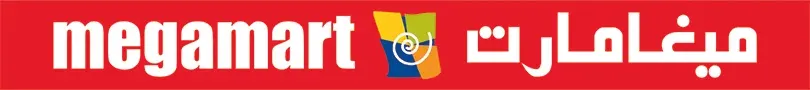 Megamart logo. Current weekly ad